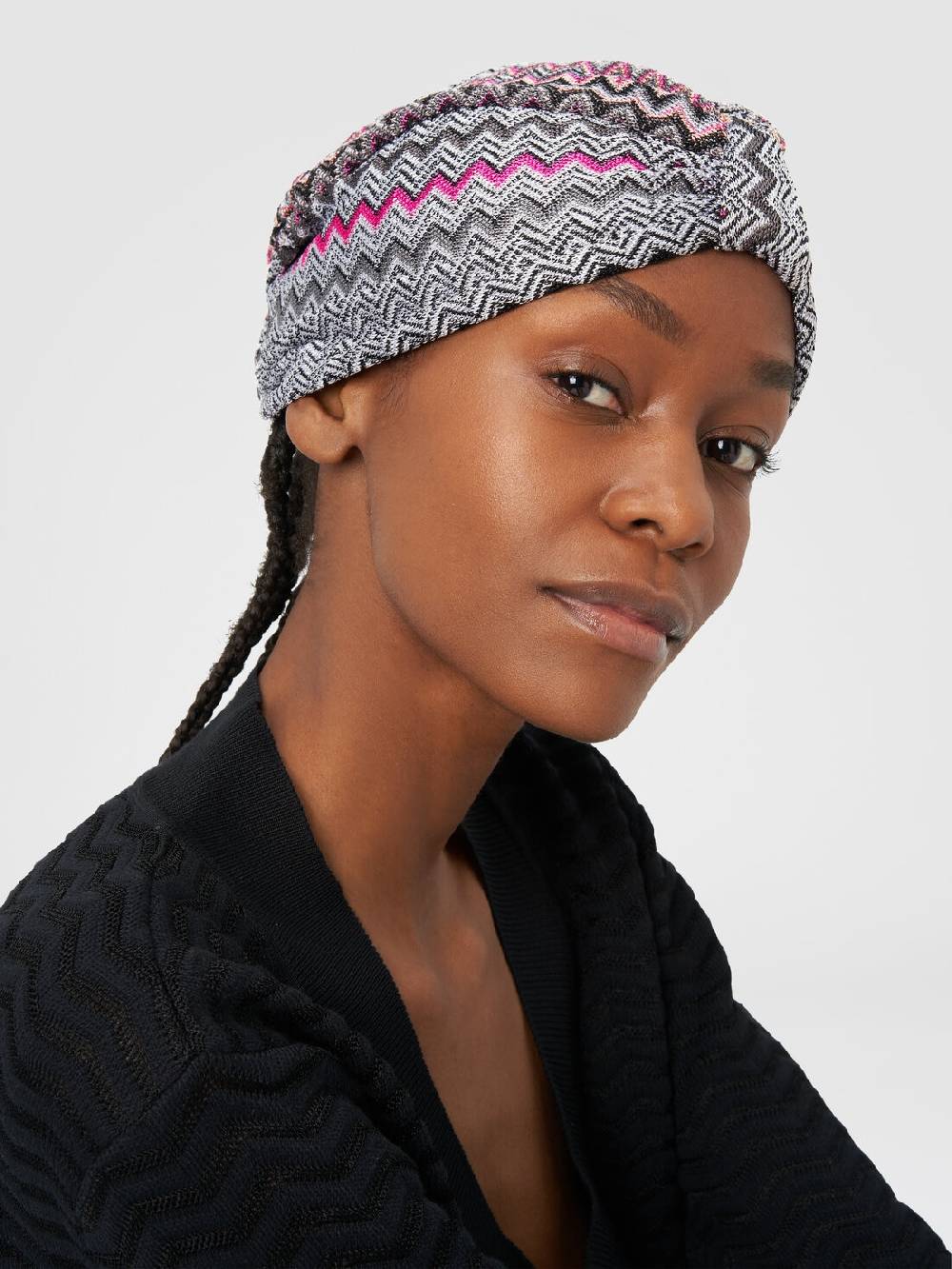 Missoni Turbante in viscosa zig zag Negozi Online