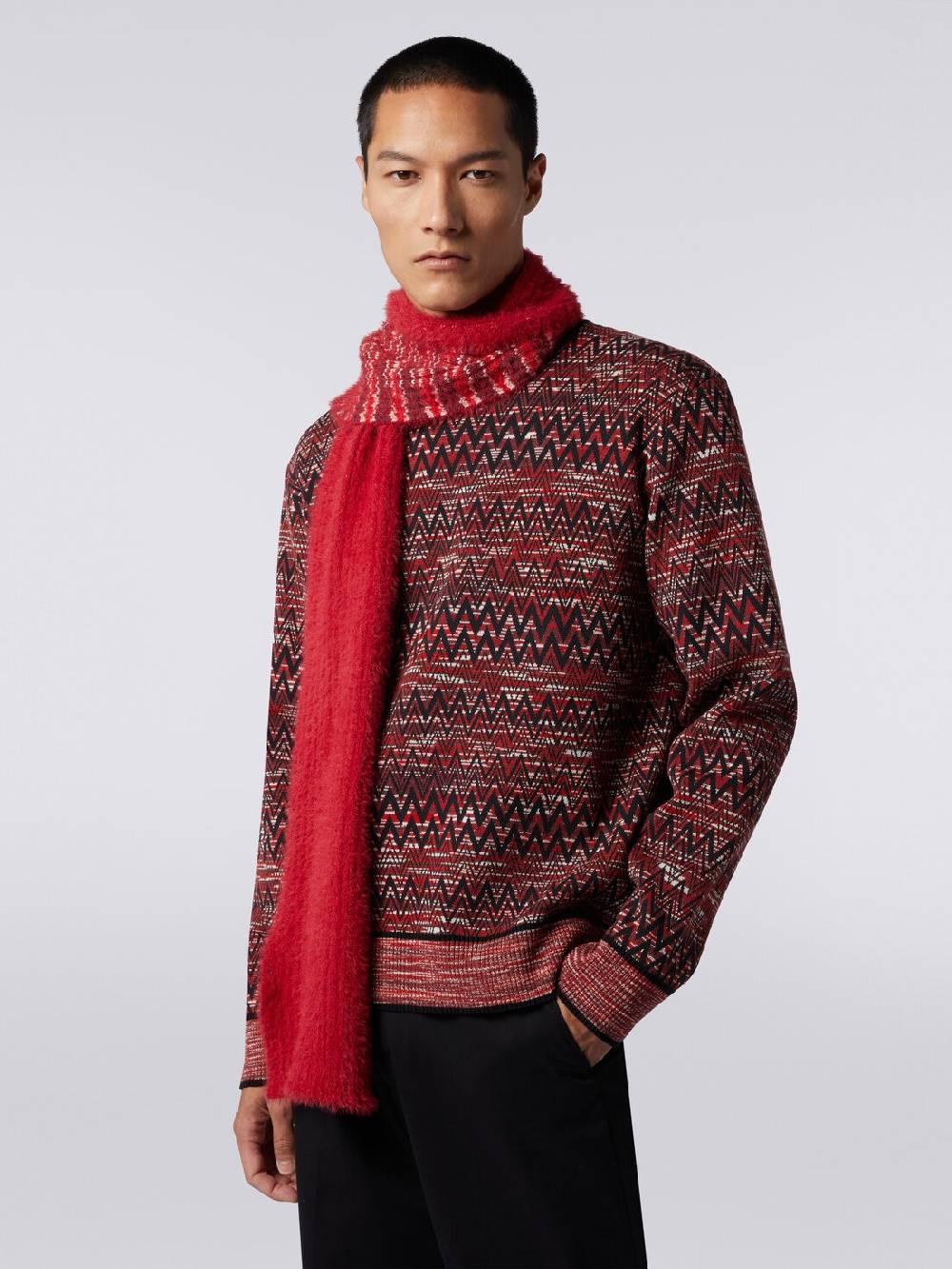 Missoni Sciarpa in misto lana a due facce Acquista Ora