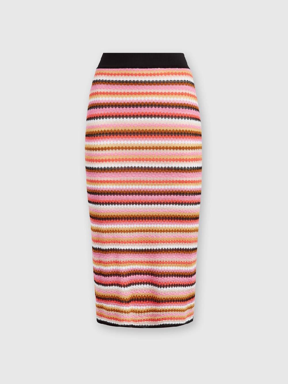 Missoni Gonna midi in cotone e viscosa zig zag Promozione Limitata
