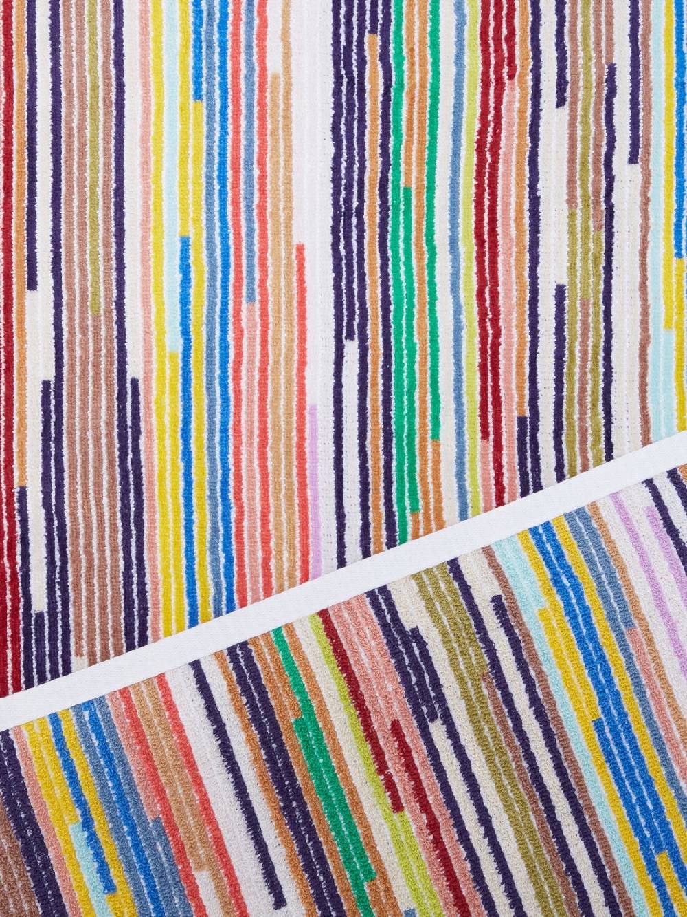 Missoni Set 2 pezzi di asciugamani da bagno Melody in spugna di cotone fiammata Affare Del Giorno