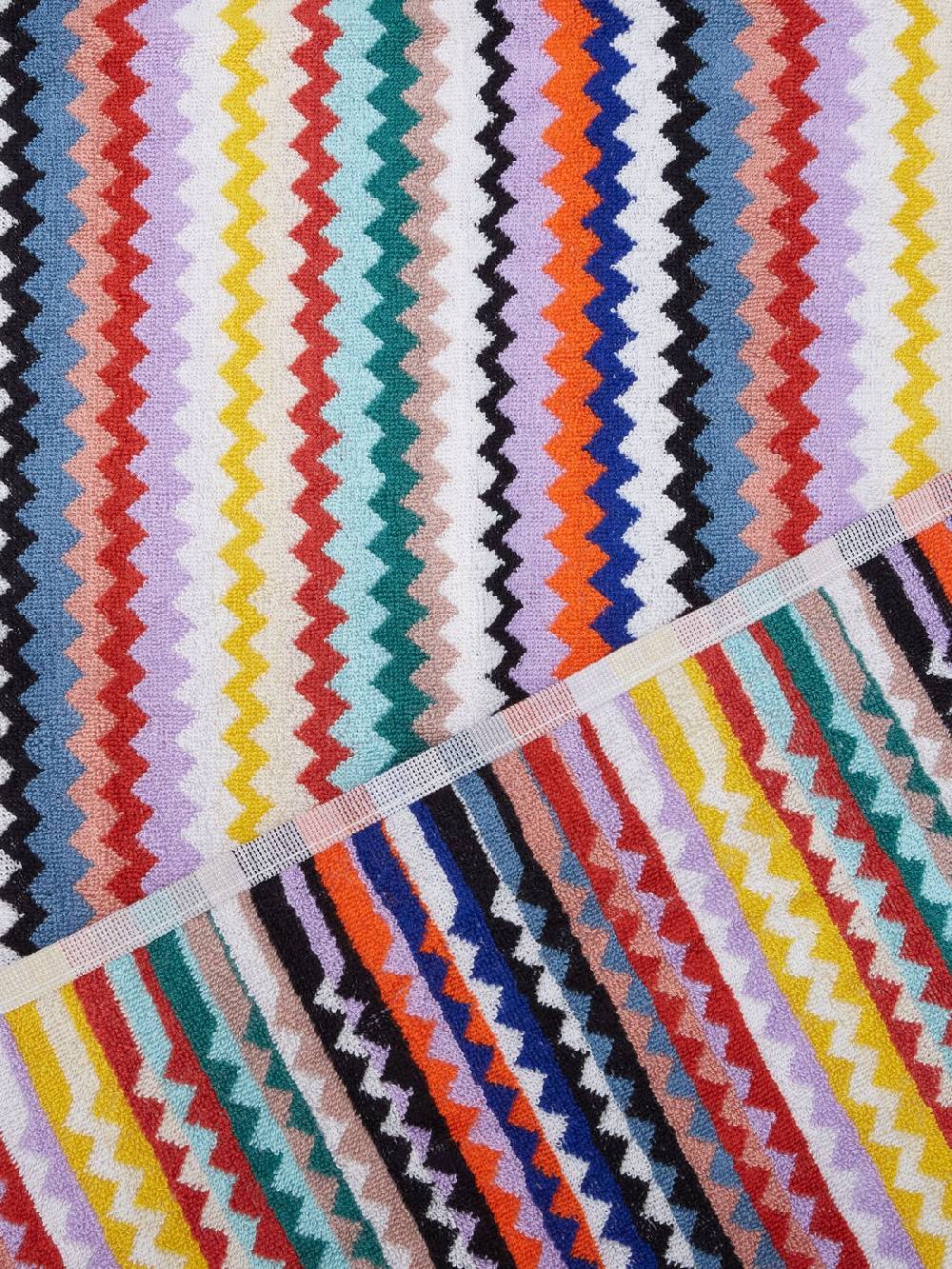 Missoni Set 5 pezzi di asciugamani da bagno Riverbero in spugna di cotone zig zag Sottocosto