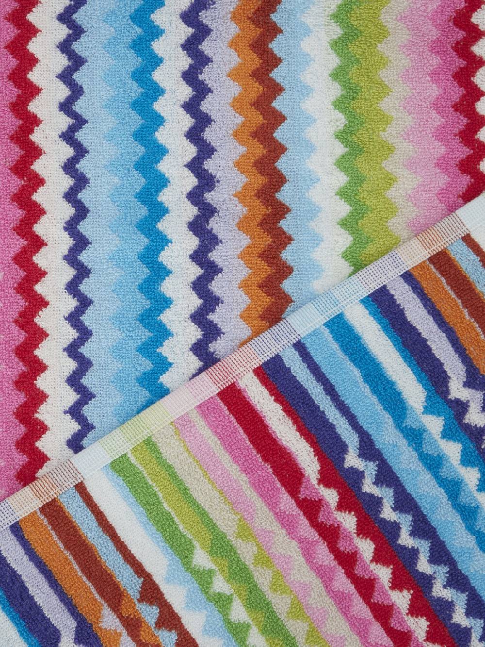 Missoni Set 5 pezzi di asciugamani da bagno Riverbero in spugna di cotone zig zag Convenienza