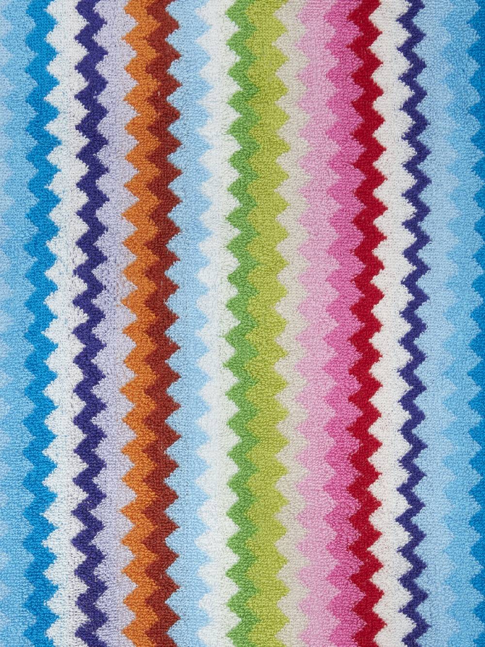 Missoni Telo da bagno 150x100 cm Riverbero in spugna di cotone zig zag Sconto