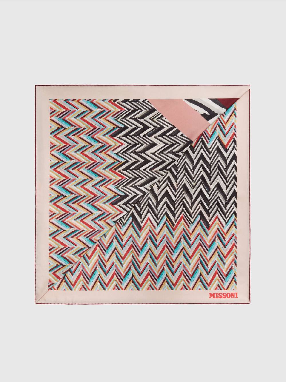Missoni Foulard in seta con multilavorazione Outlet