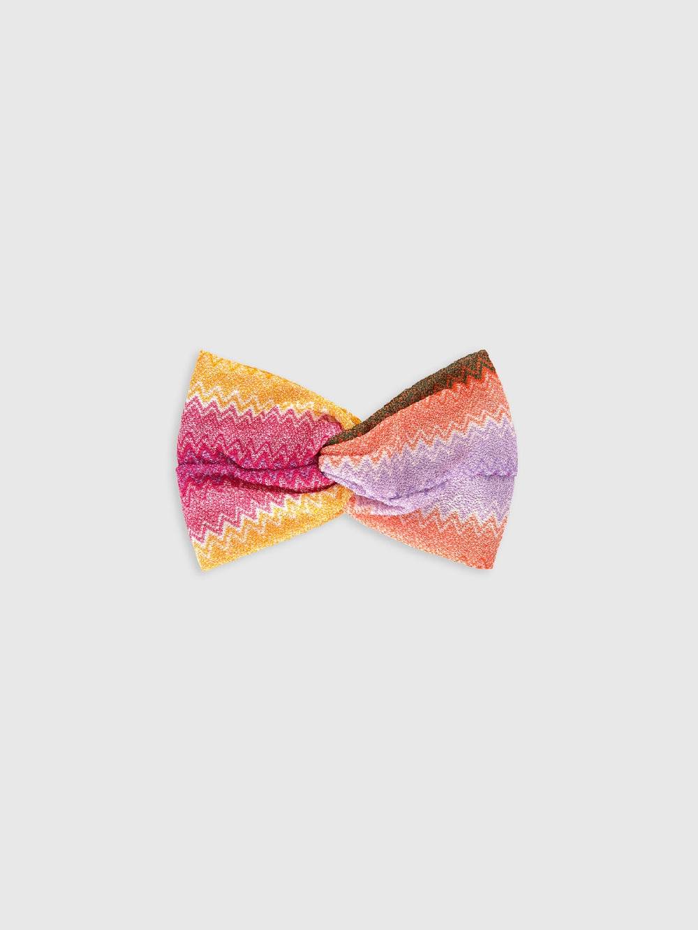 Missoni Fascia in viscosa con motivo zig zag In Vendita