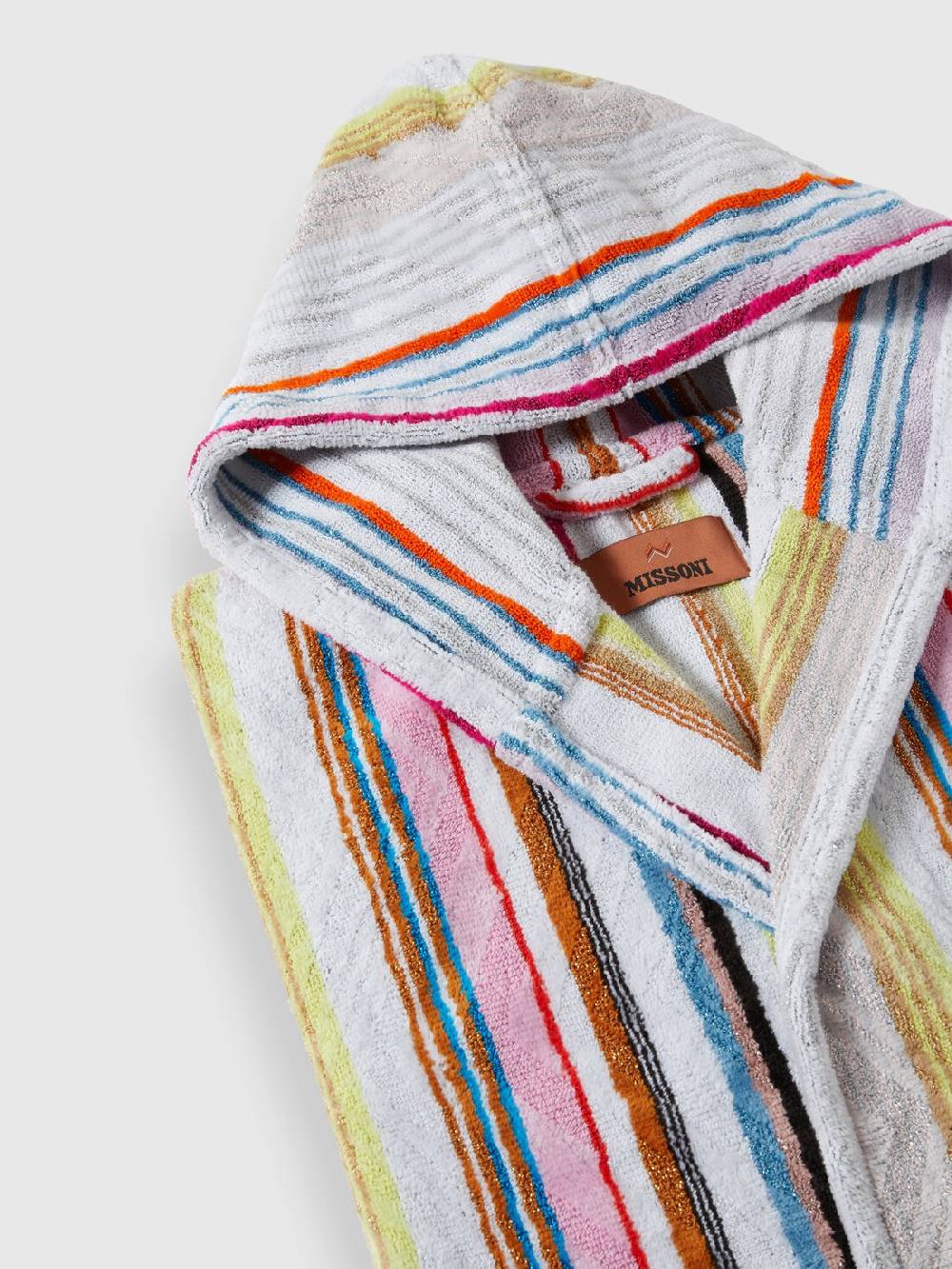 Missoni Accappatoio Moonshadow in spugna di cotone con lurex Negozio
