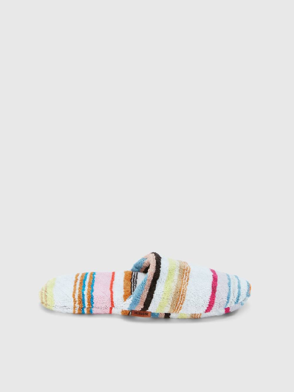 Missoni Pantofole Moonshadow in spugna di cotone con lurex Nuova