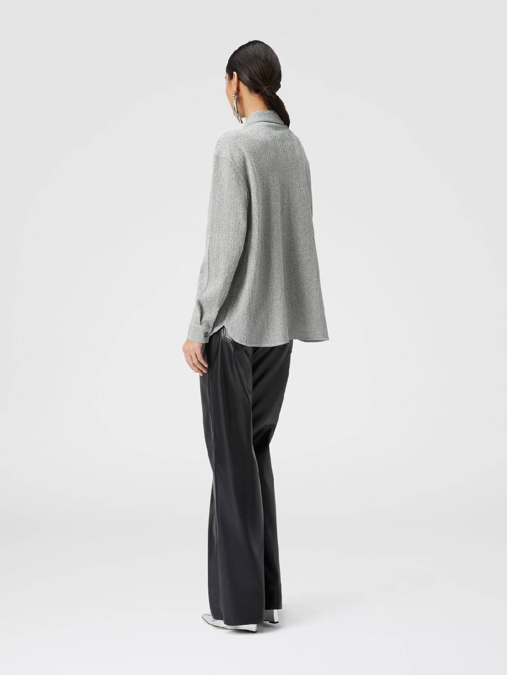 Missoni Camicia oversize in cotone e viscosa lamé Qualità