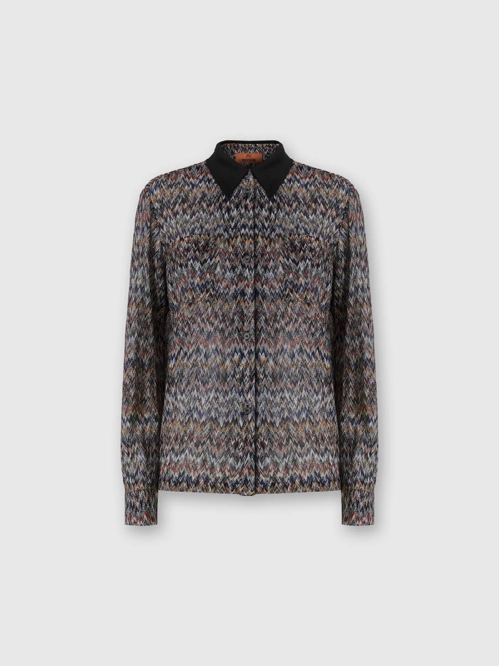 Missoni Camicia in misto viscosa lamé Vendita