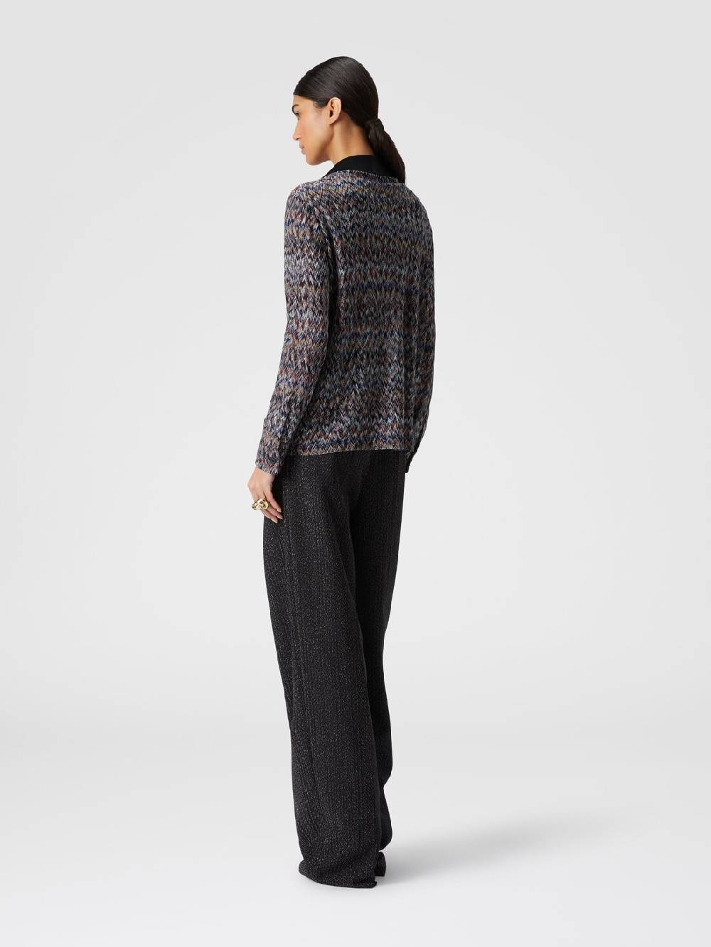 Missoni Camicia in misto viscosa lamé Vendita