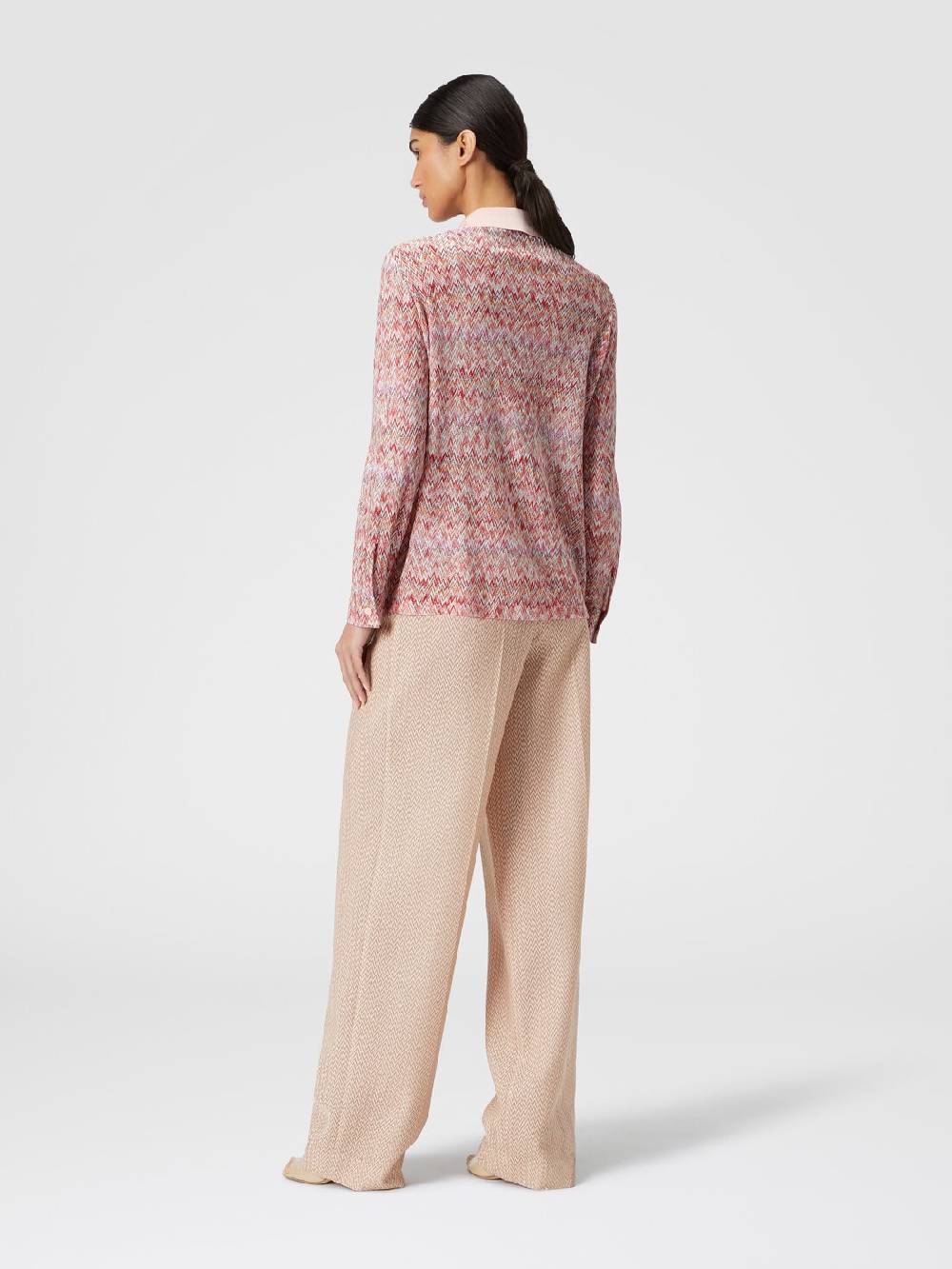 Missoni Camicia in misto viscosa lamé Solo un giorno rimasto
