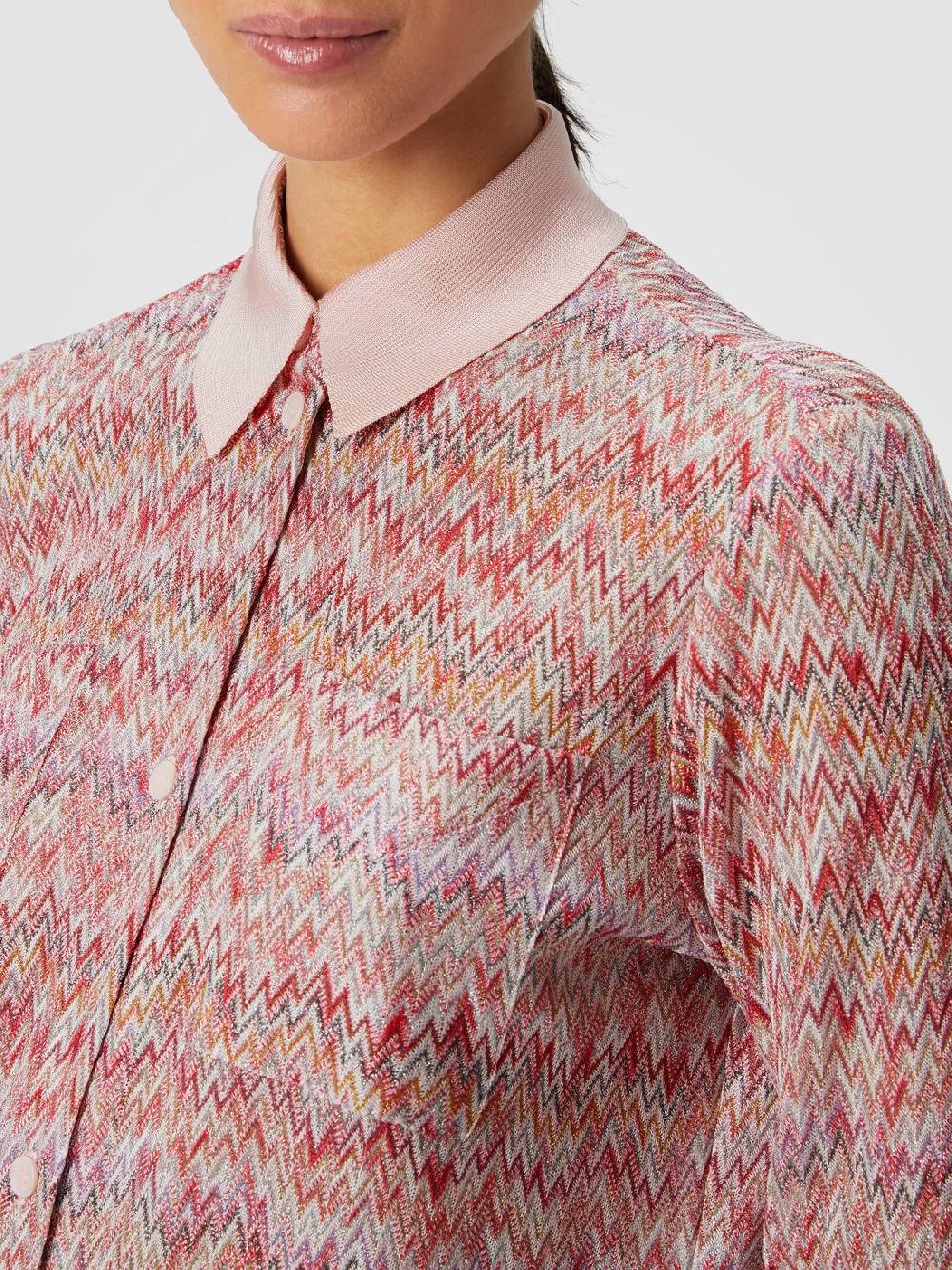 Missoni Camicia in misto viscosa lamé Solo un giorno rimasto