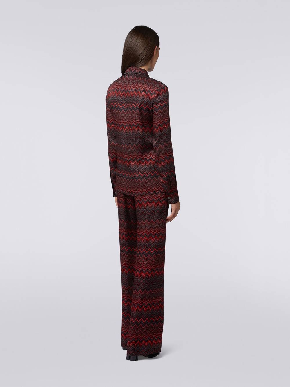 Missoni Camicia in viscosa jacquard a zig zag Soddisfazione Garantita