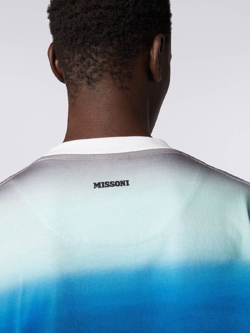 Missoni T-shirt oversize in cotone con stampa dégradé Affare Del Giorno