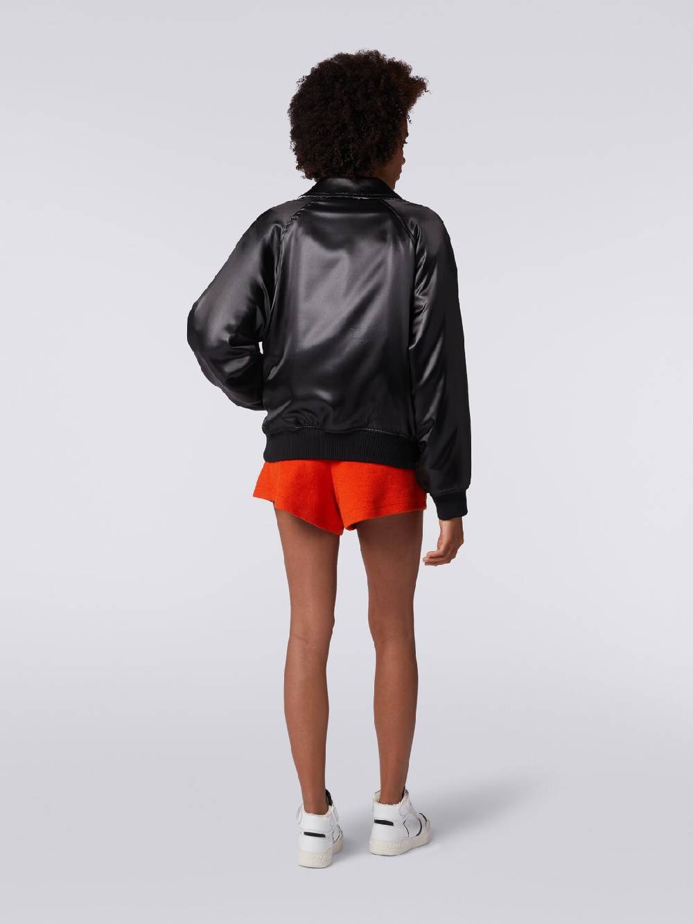 Missoni Bomber reversibile in raso e in maglia con lurex Outlet