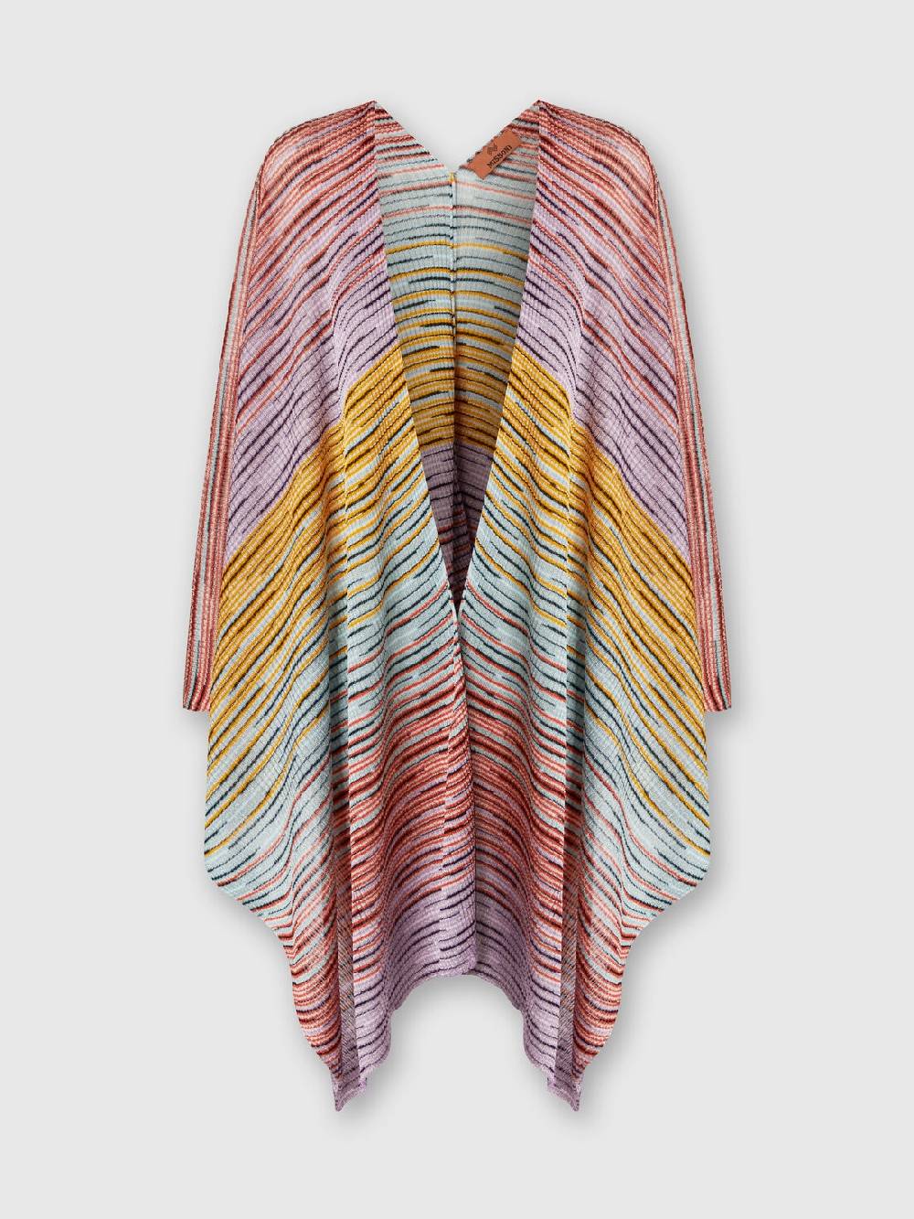 Missoni Mantella in maglia di misto viscosa fiammata In Vendita