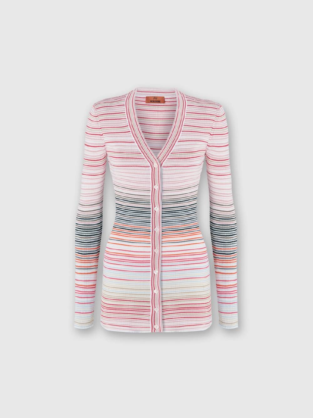 Missoni Cardigan in cotone e viscosa a righe Hotsell