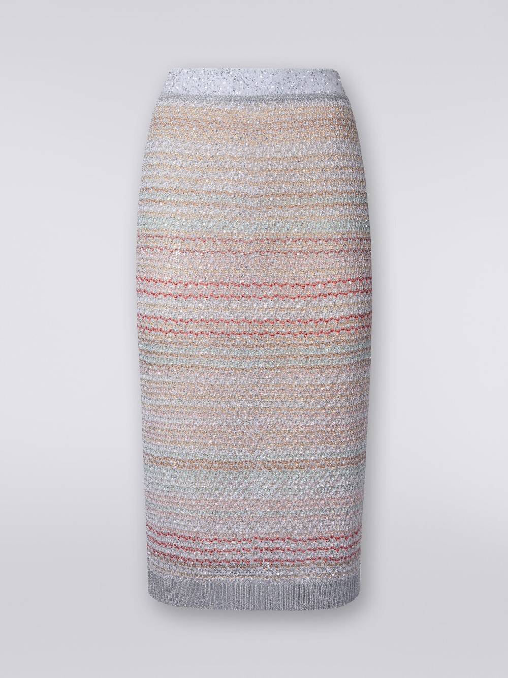 Missoni Gonna midi in misto viscosa con paillettes Nuova