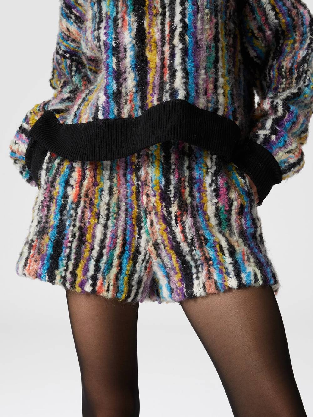 Missoni Shorts in lana e mohair bouclé Nuovo
