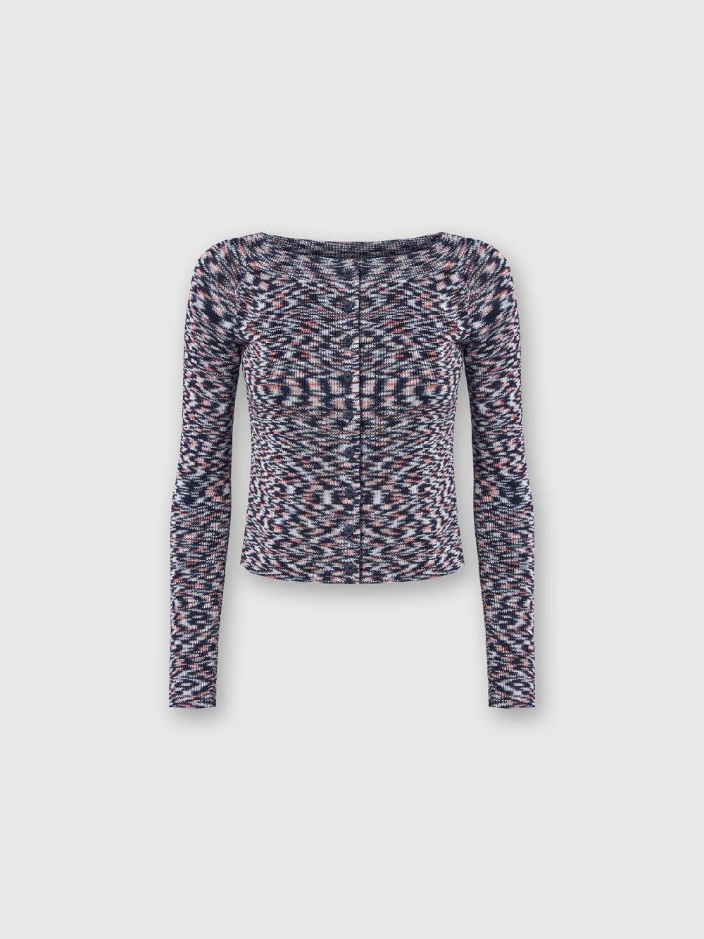 Missoni Cardigan corto in misto viscosa fiammata Qualità Garantita