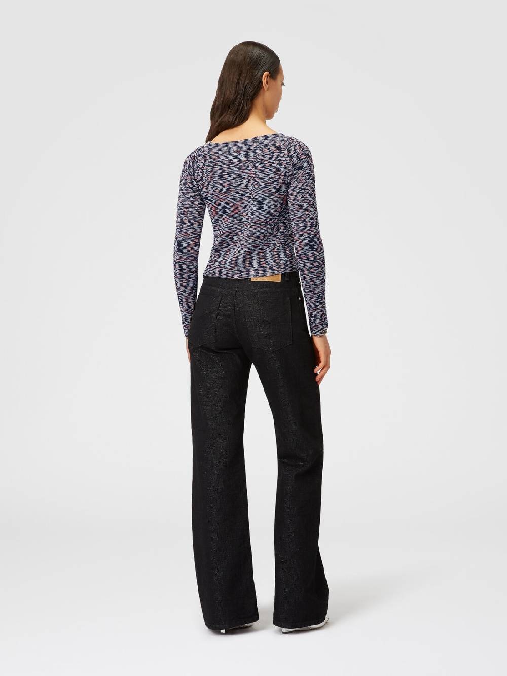 Missoni Cardigan corto in misto viscosa fiammata Qualità Garantita