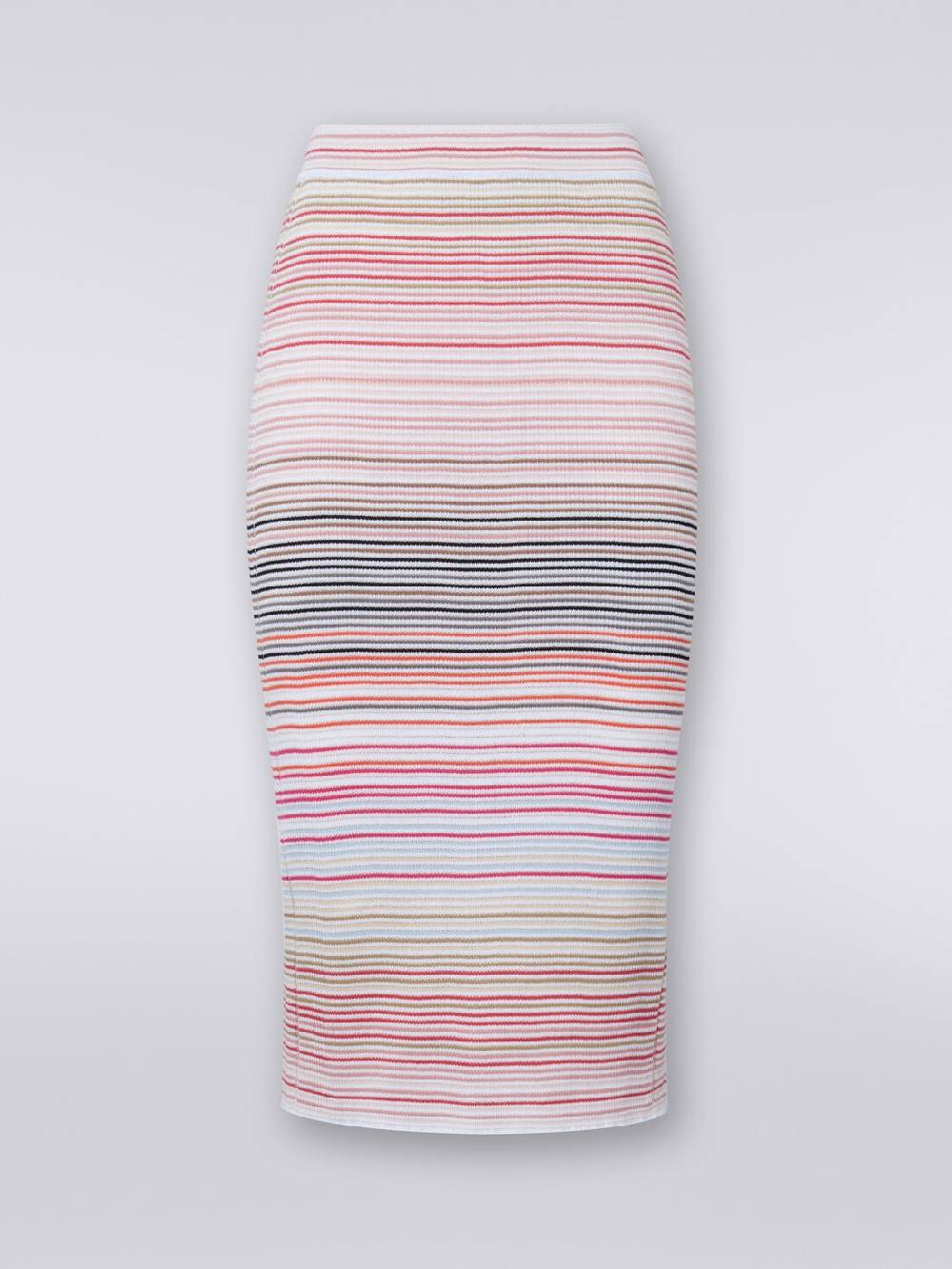 Missoni Gonna midi in cotone e viscosa a righe Online Outlet