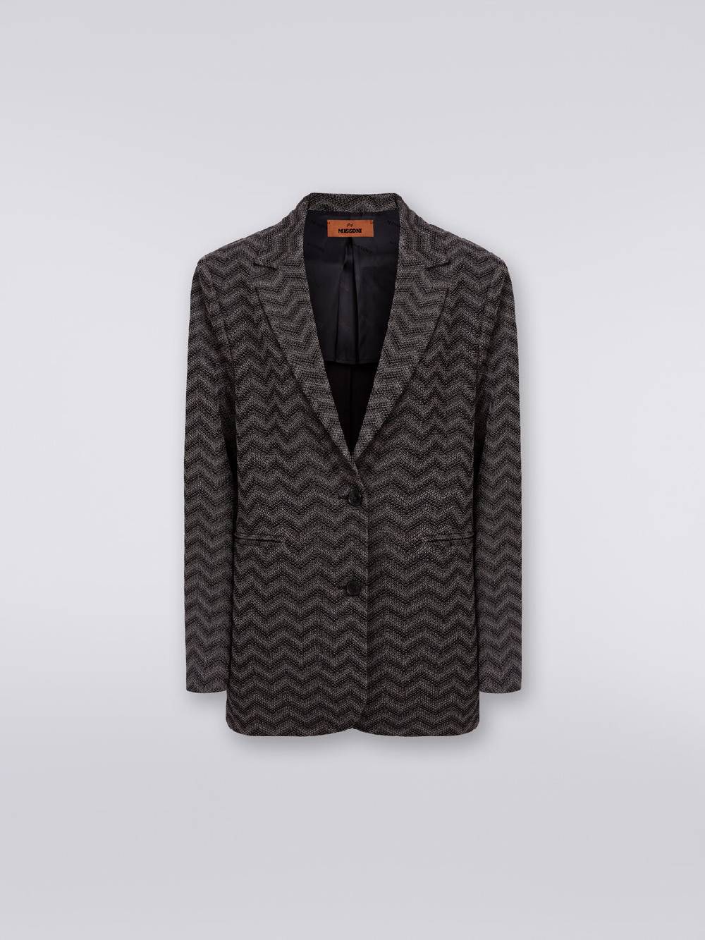 Missoni Blazer monopetto in cotone chevron Soddisfazione Garantita