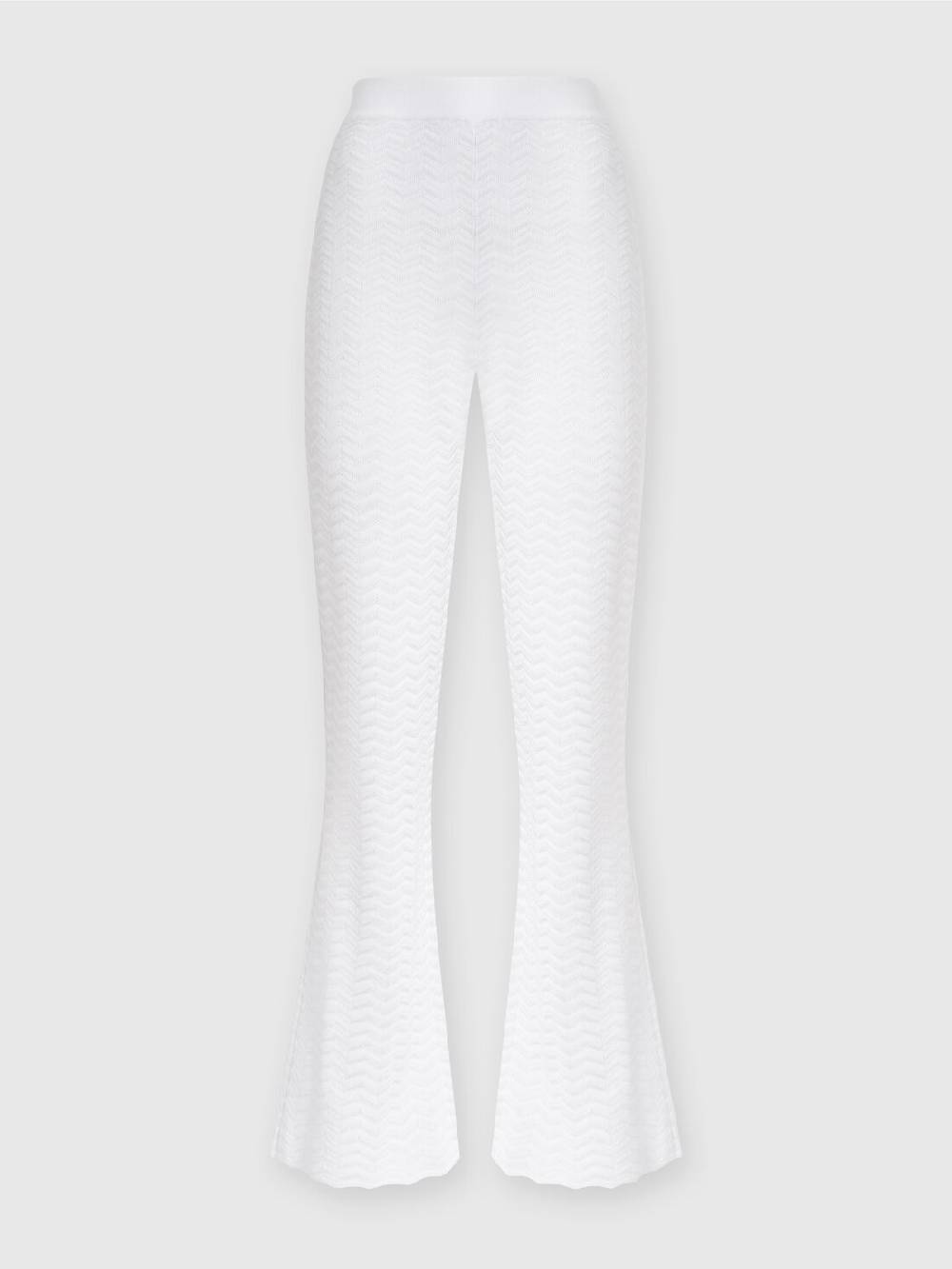 Missoni Pantaloni in maglia zig zag Saldi