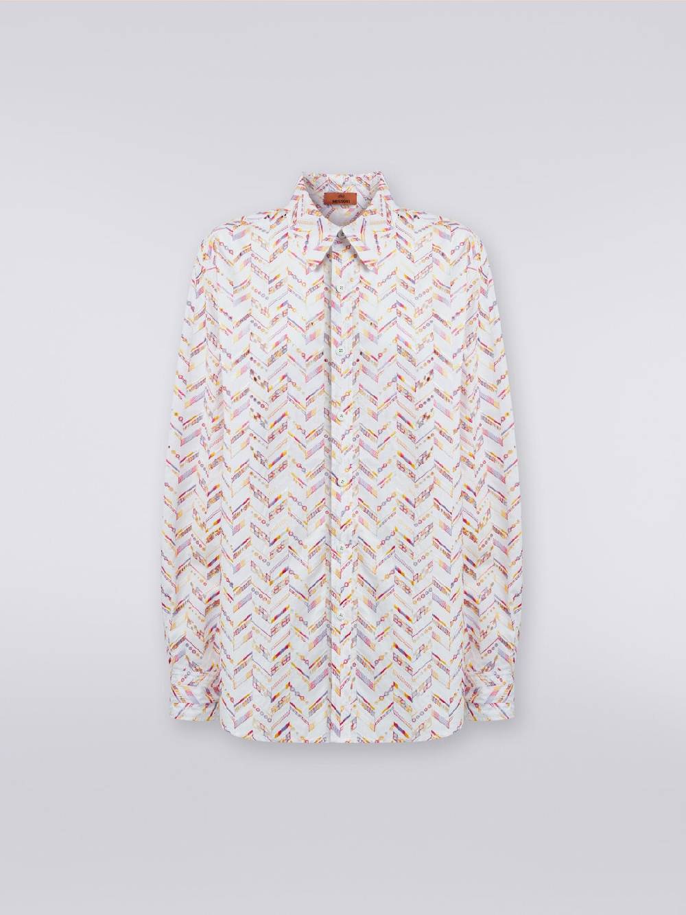 Missoni Camicia in popeline di cotone con pizzo sangallo Fino Al -60%