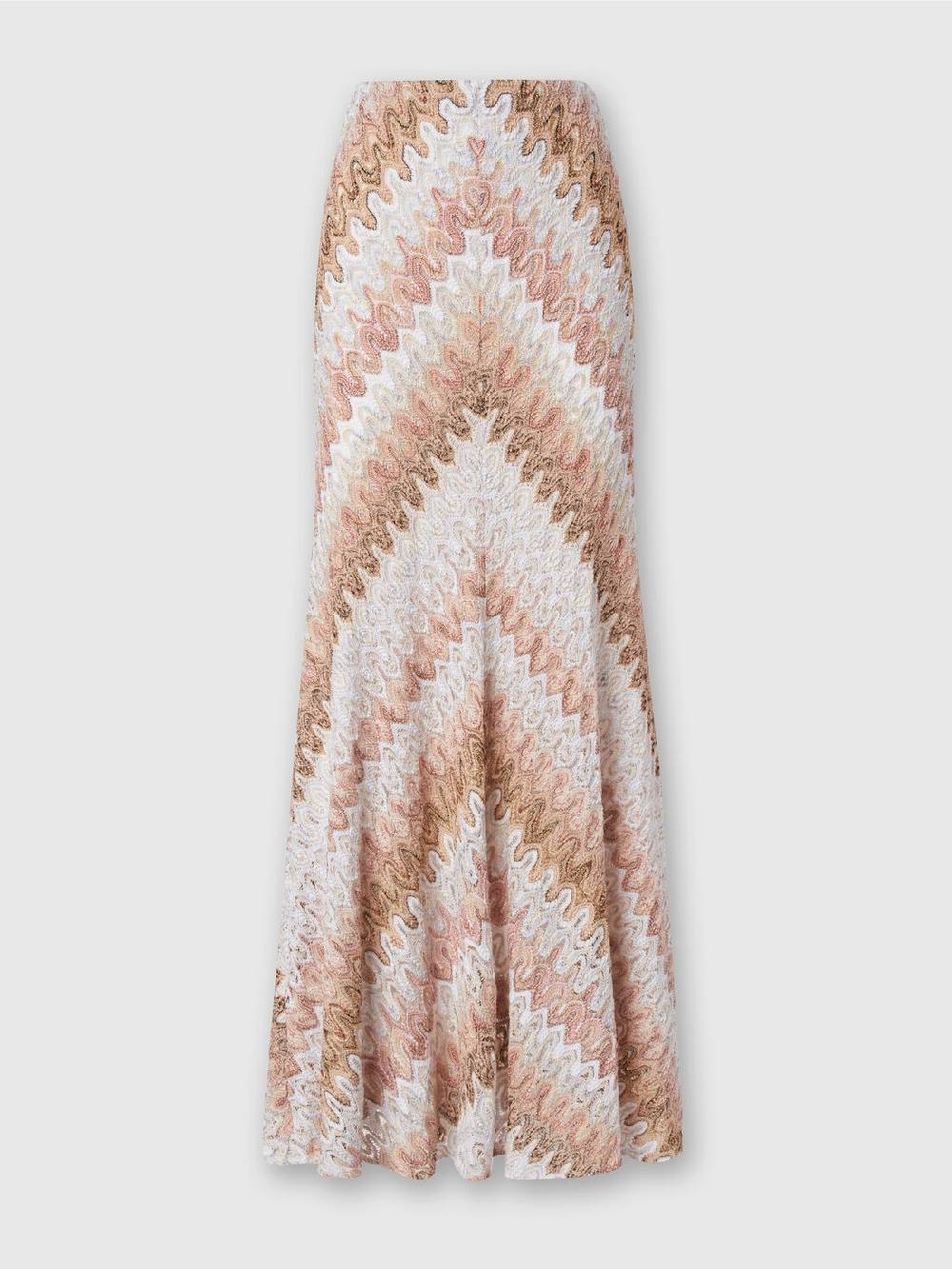 Missoni Gonna lunga in misto viscosa lamé effetto pizzo Sottocosto