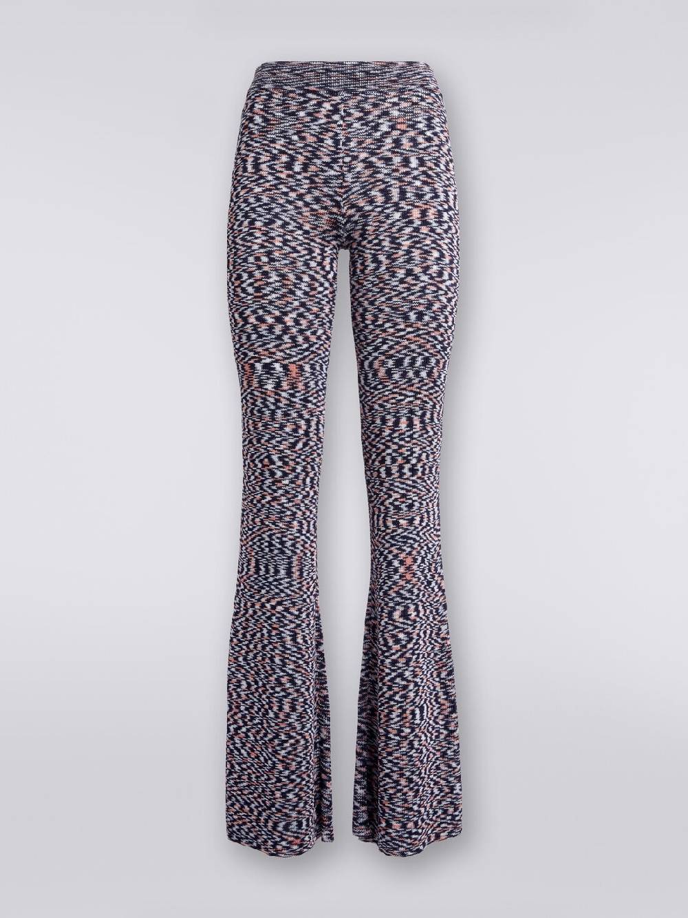 Missoni Pantaloni flare in misto viscosa fiammata Online