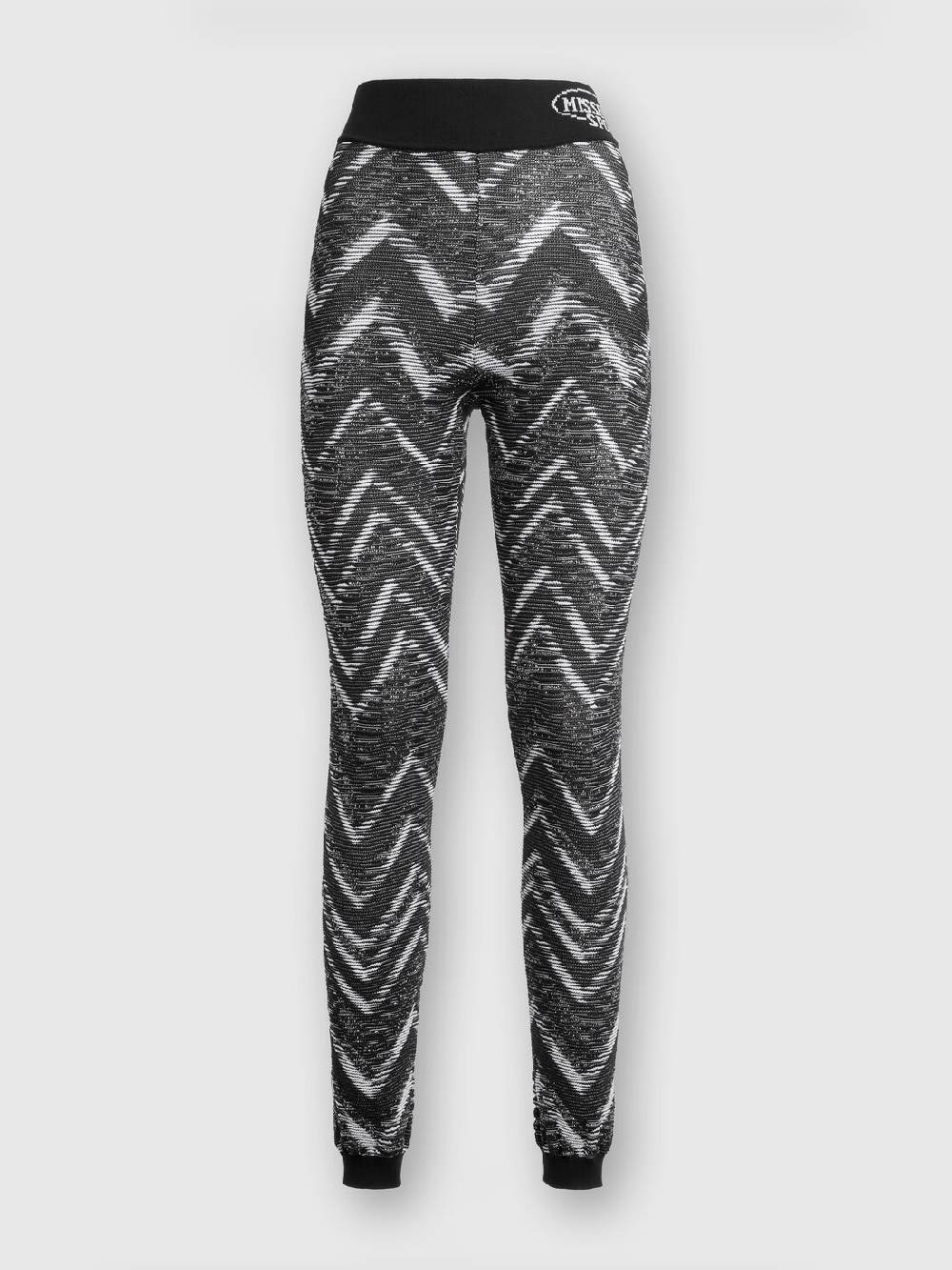 Missoni Leggings in maglia con lurex e logo Saldi Di Fabbrica