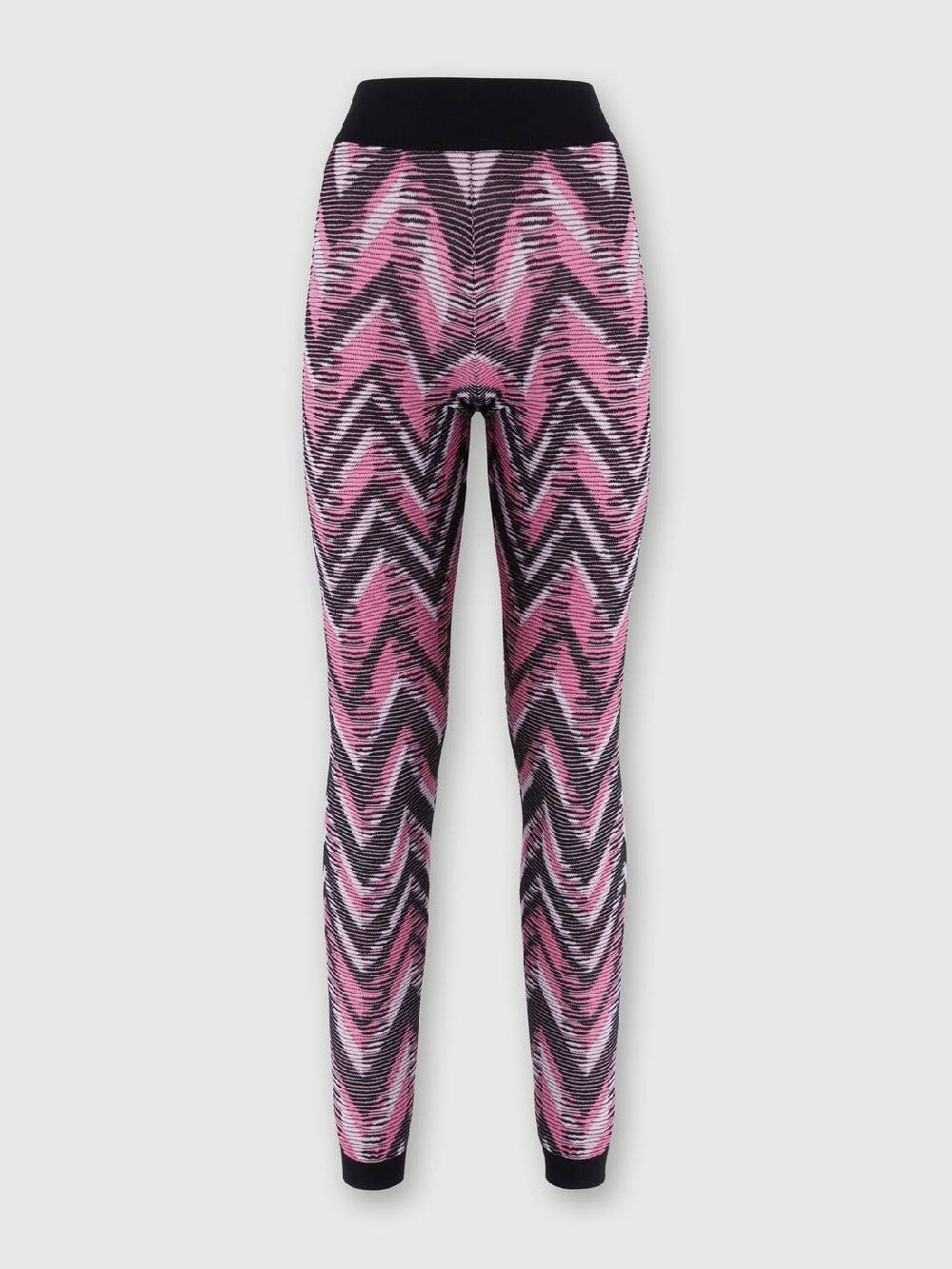 Missoni Leggings in maglia chevron con logo I Più Venduti