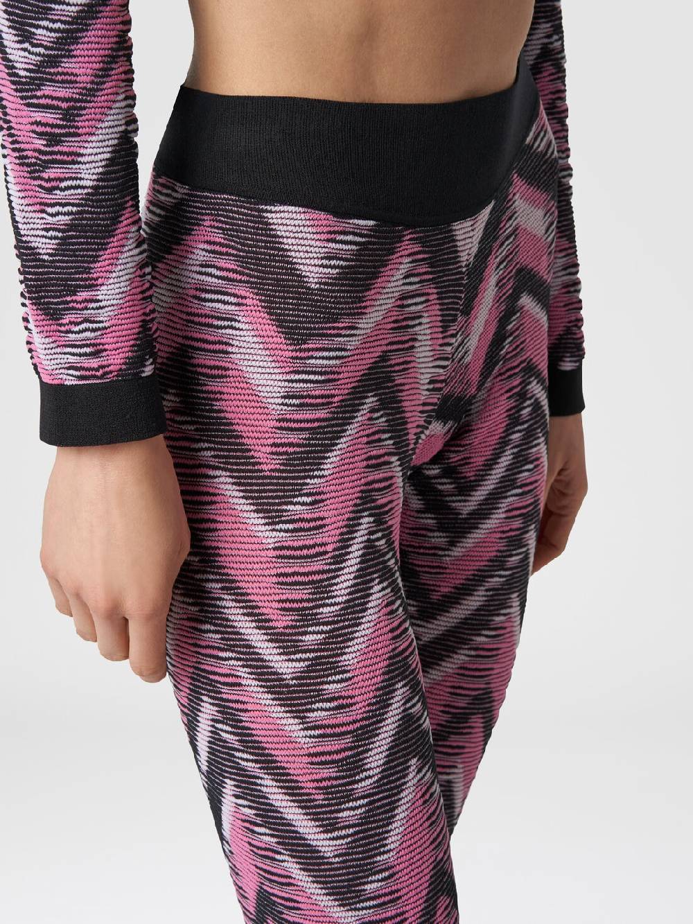 Missoni Leggings in maglia chevron con logo I Più Venduti