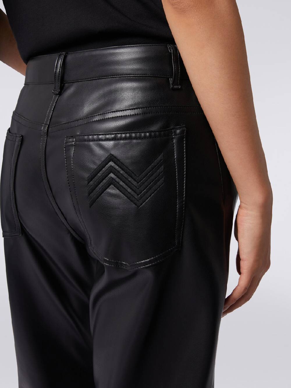 Missoni Pantaloni cinque tasche in ecopelle Hotsell