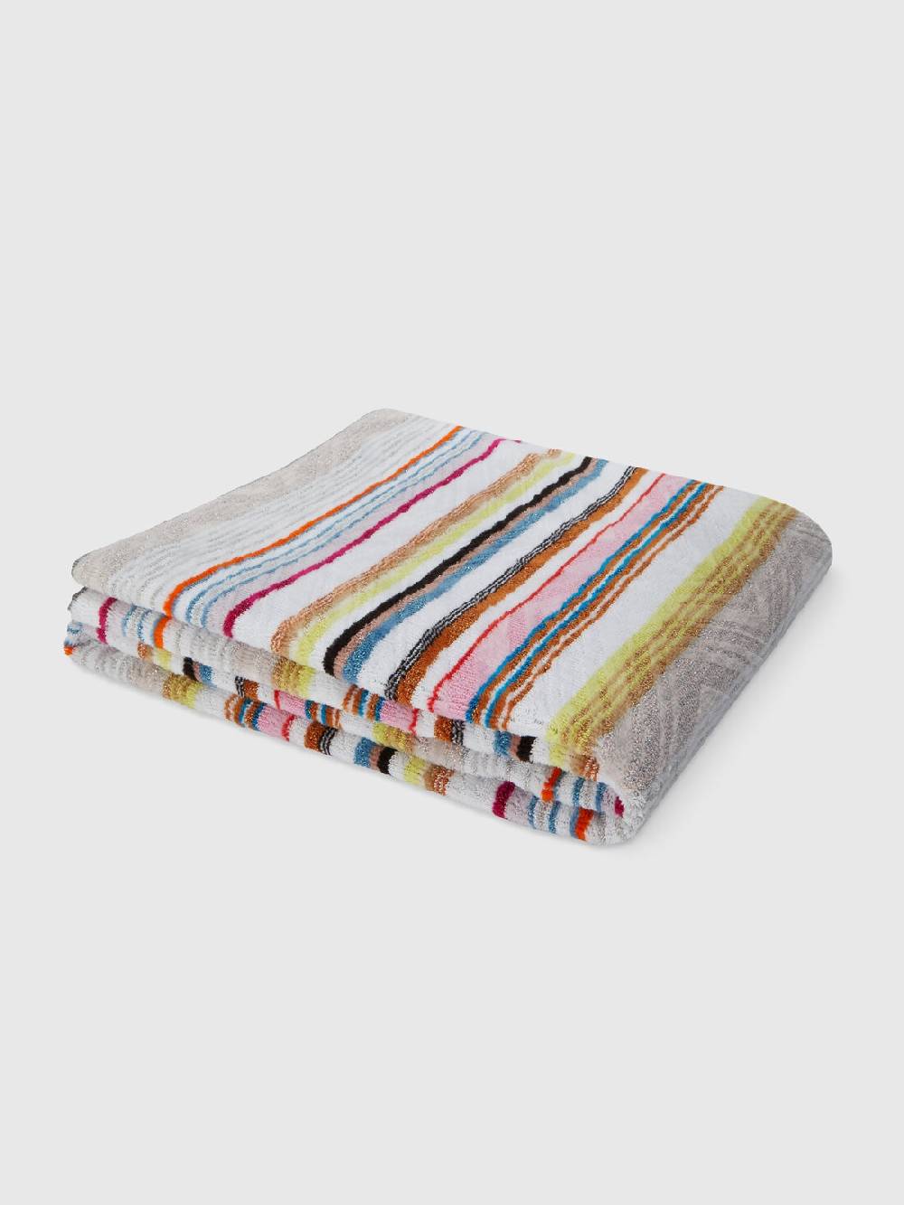Missoni Telo da bagno 100x180 cm Moonshadow in spugna di cotone con lurex Consegna Veloce