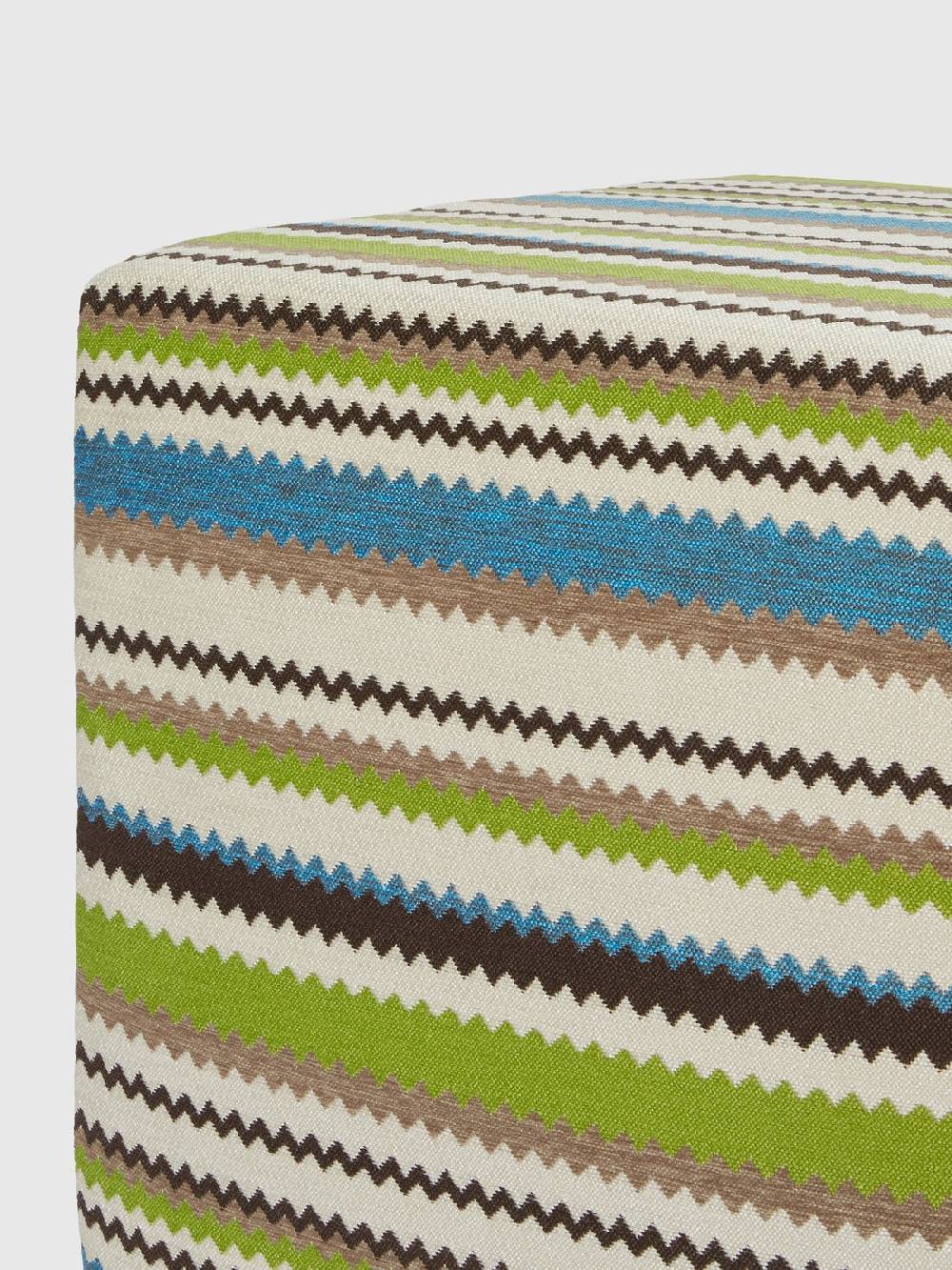 Missoni Pouf da esterno cubico Cancun chevron 40x40x40 cm Latest fashion