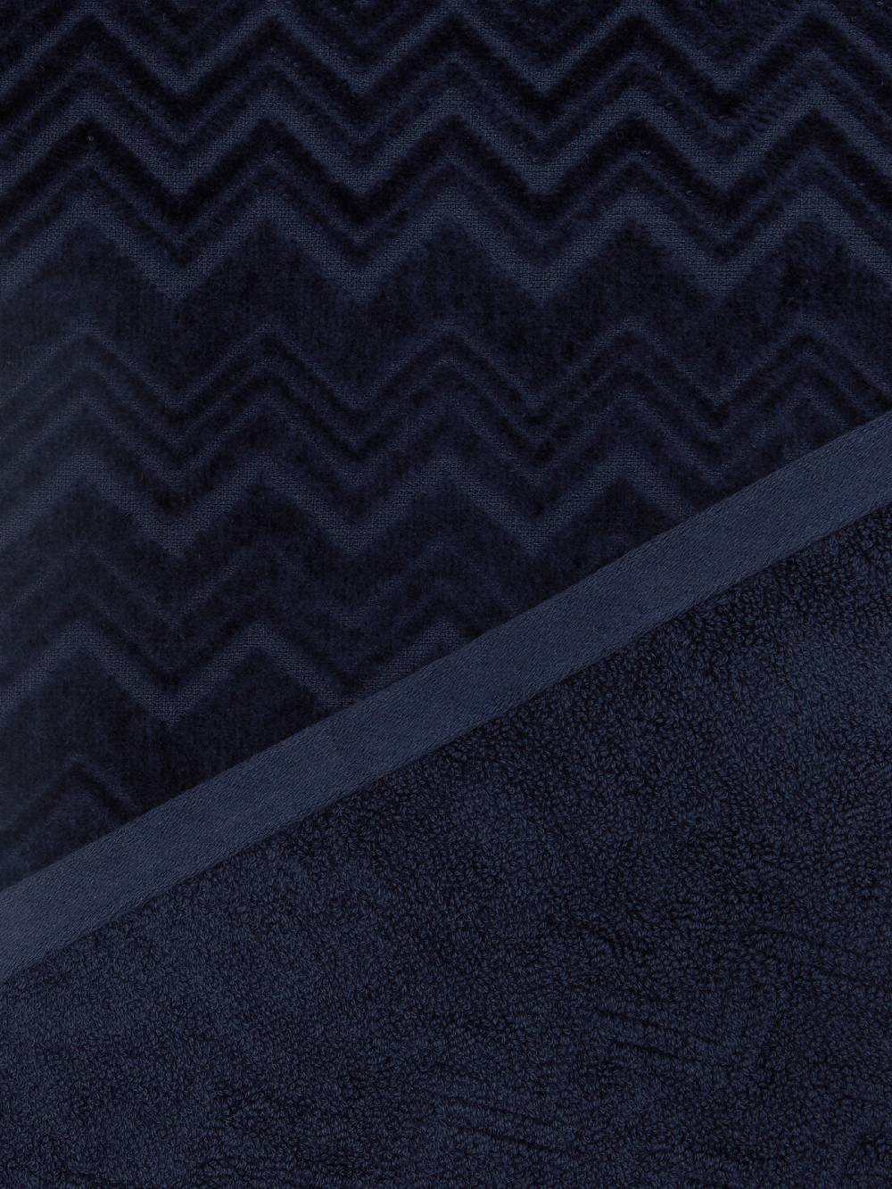 Missoni Set 2 pezzi di asciugamani da bagno Chalk in spugna di cotone zig zag Grandi sconti