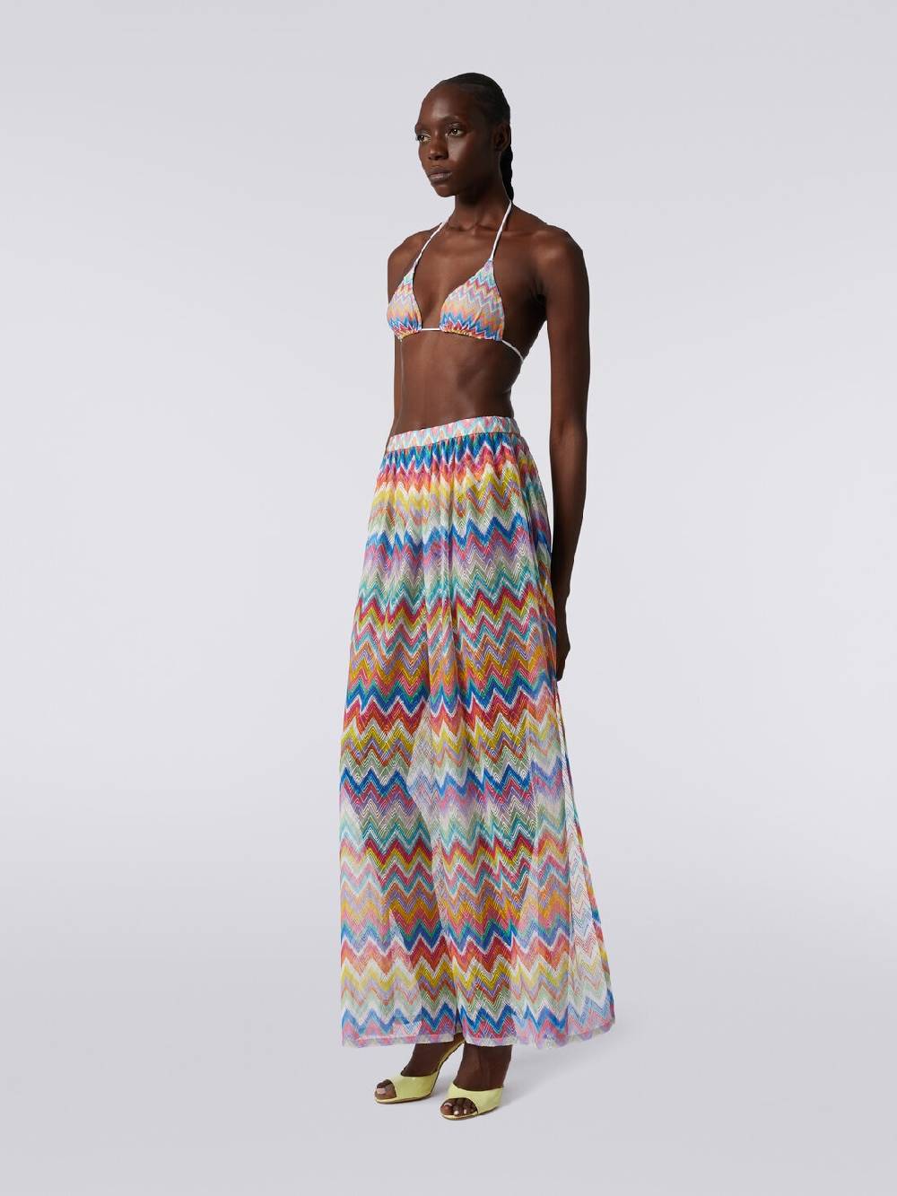 Missoni Pantaloni copricostume con stampa zig zag Ritorno libero