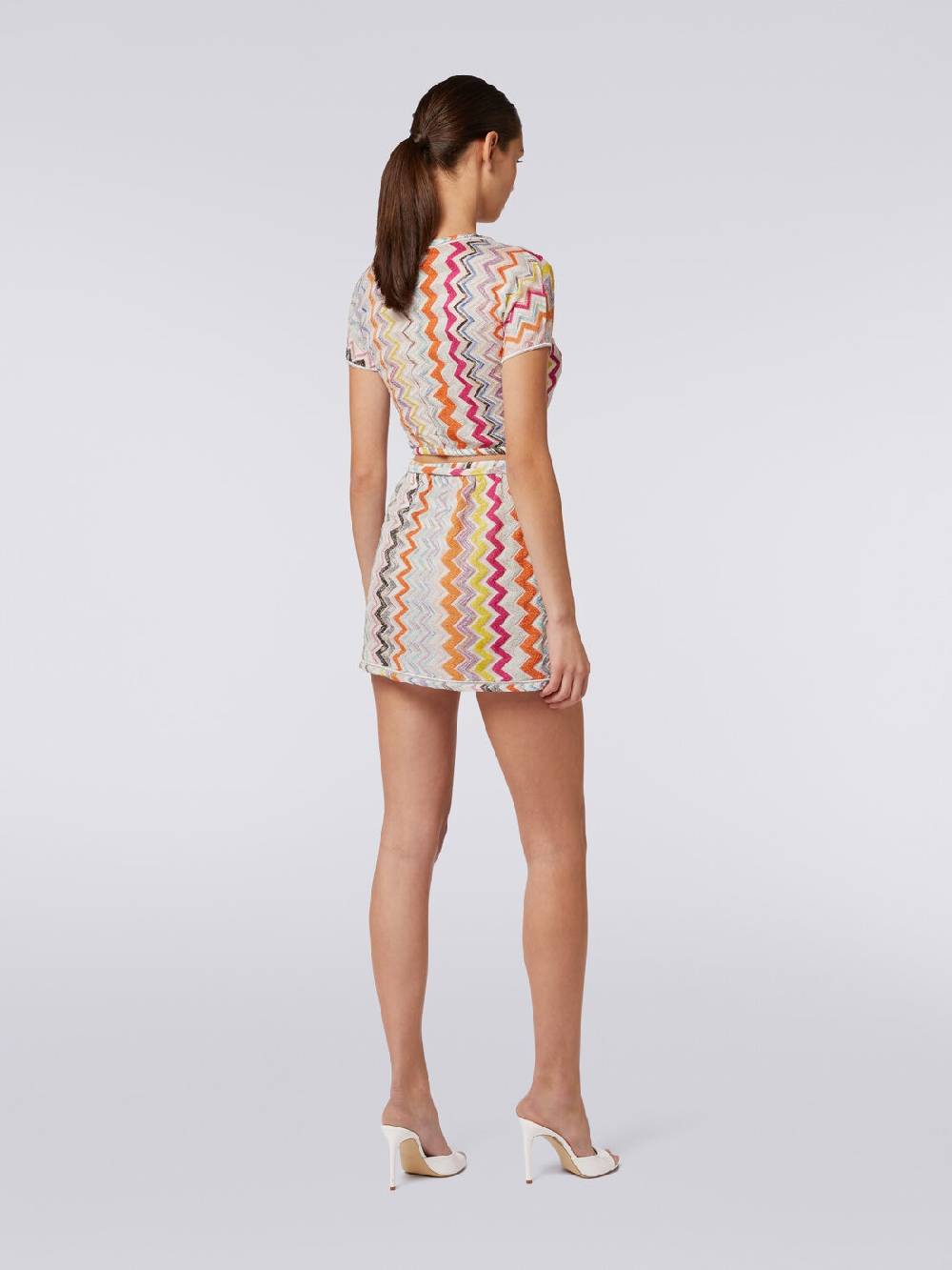 Missoni Minigonna a portafoglio zig zag con lurex Offerta speciale della fabbrica