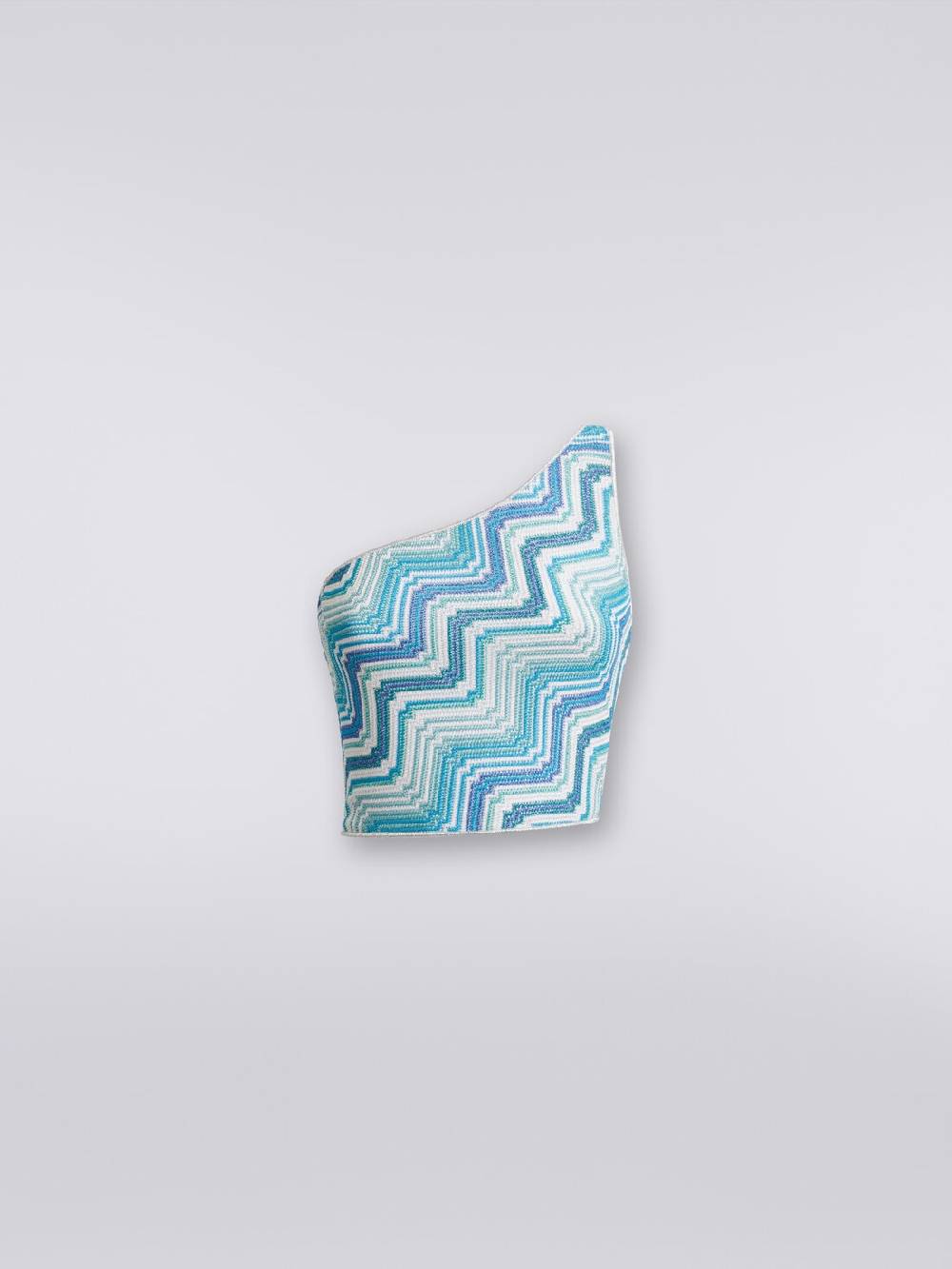 Missoni Top monospalla crochet con lurex 50% di sconto con spedizione gratuita