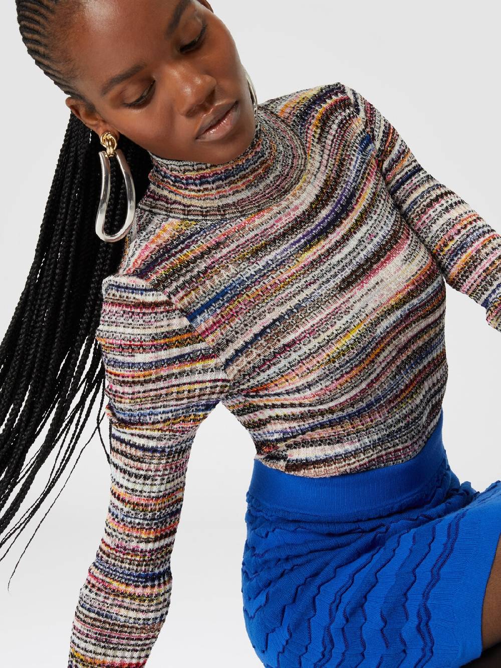 Missoni Minigonna con zig zag tono su tono Negozi Online