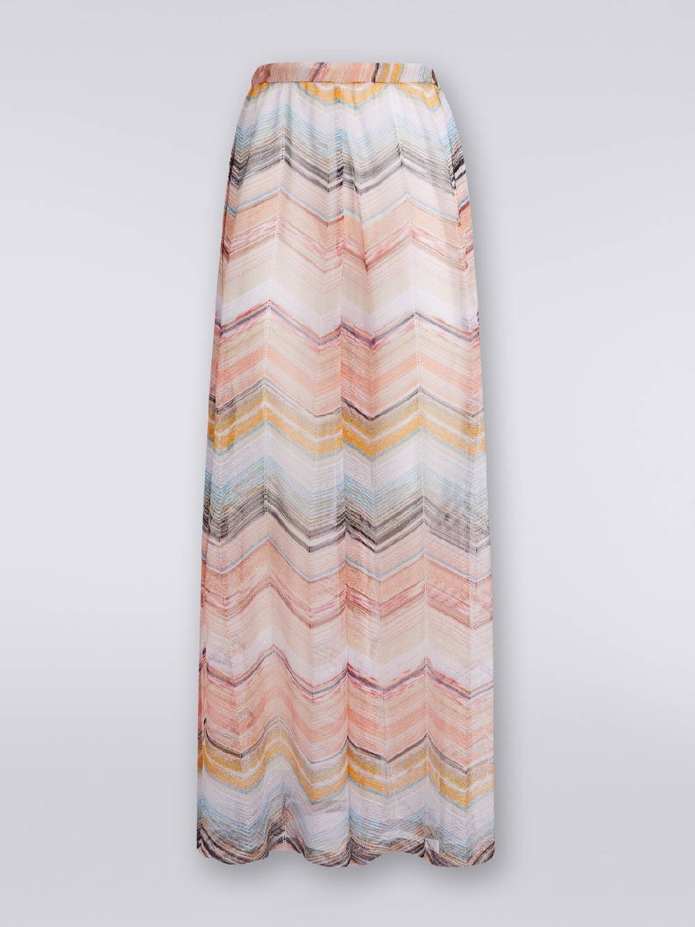 Missoni Pantaloni copricostume in misto viscosa zig zag con lurex Online