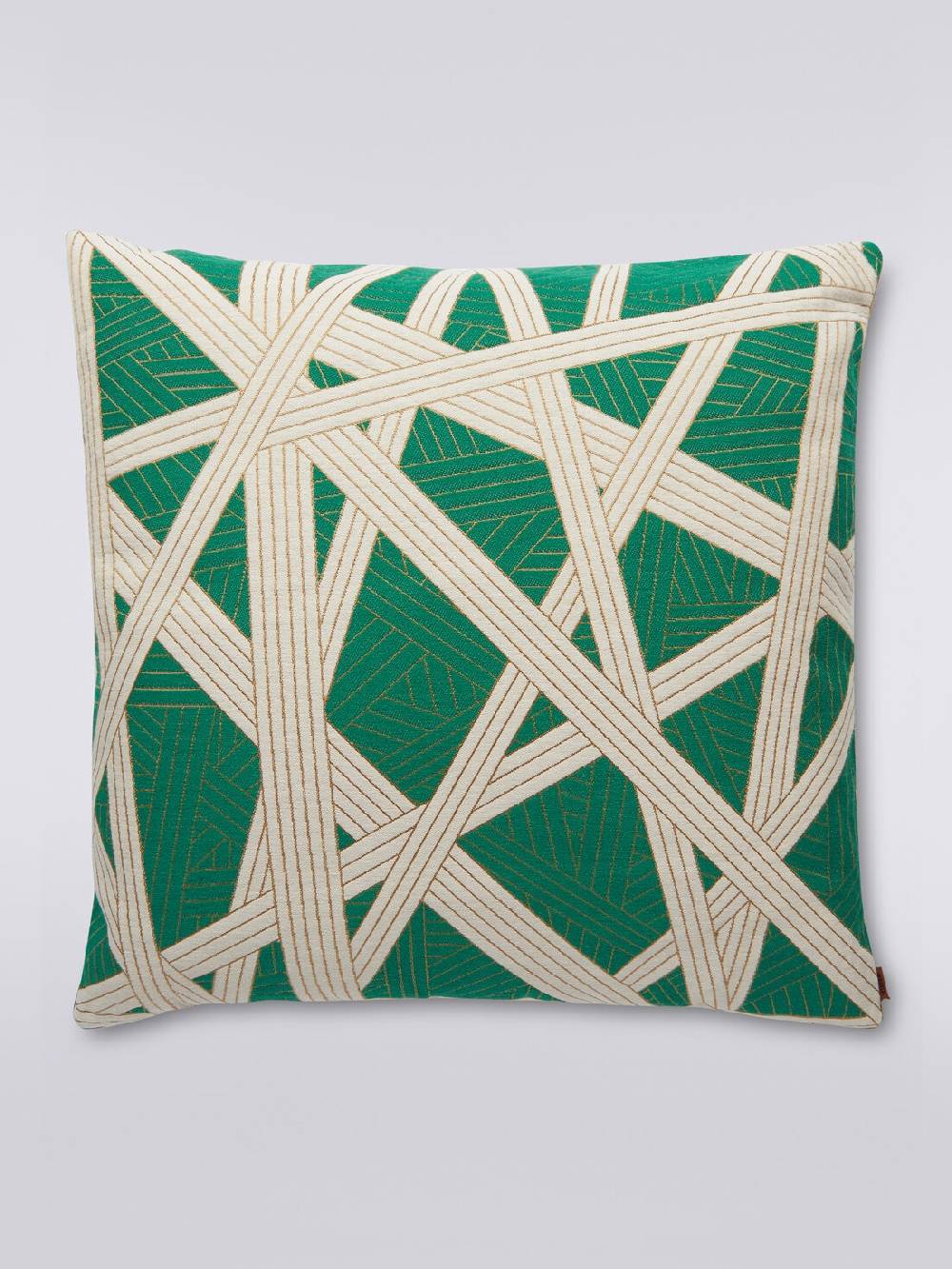 Missoni Cuscino Nastri 60x60 cm con impunture a contrasto Hotsell