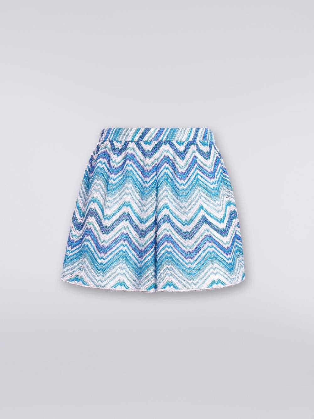 Missoni Shorts copricostume in viscosa e lurex chevron In Saldo