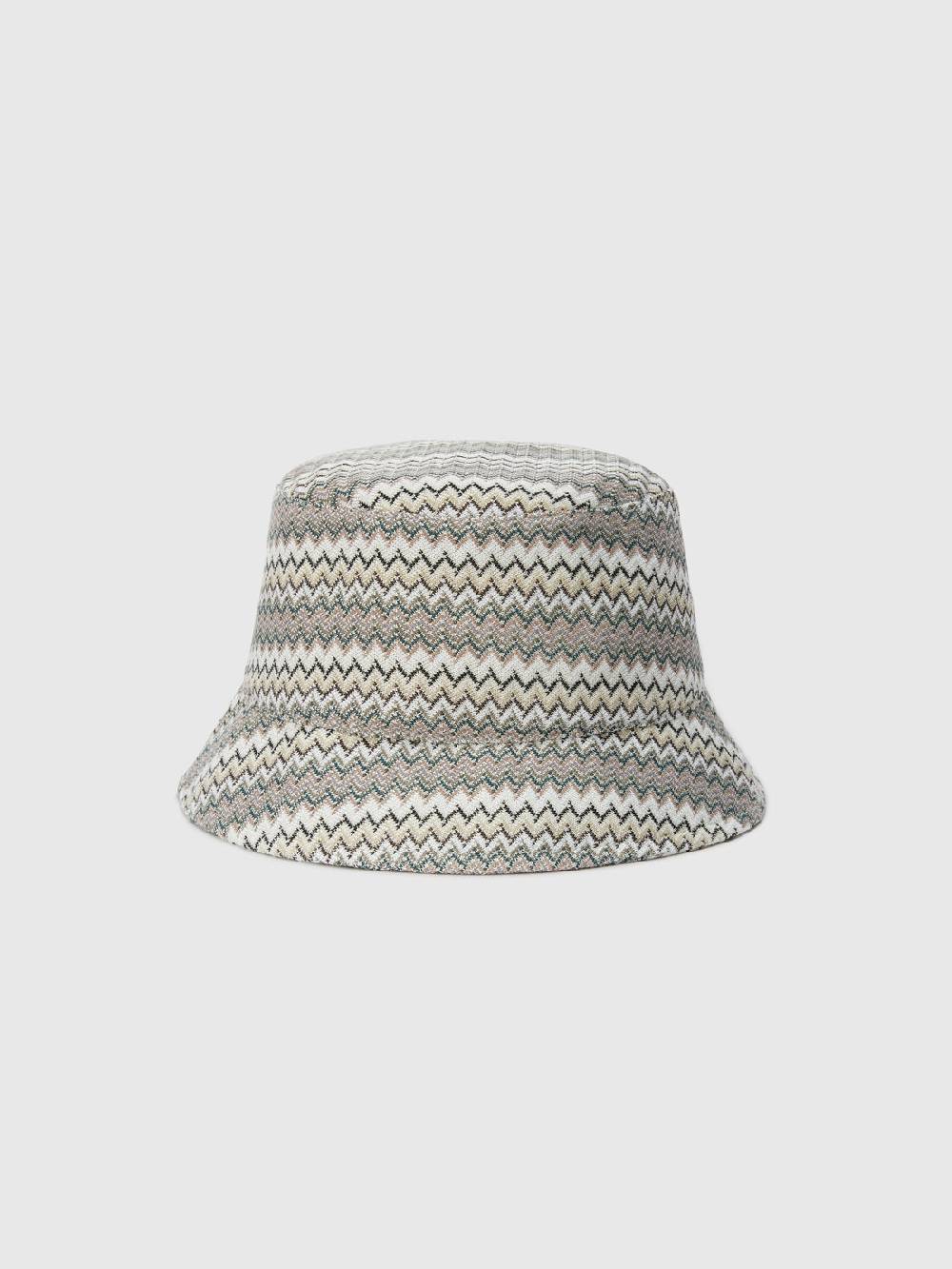 Missoni Bucket hat in viscosa e cotone zig zag Prezzo di fabbrica