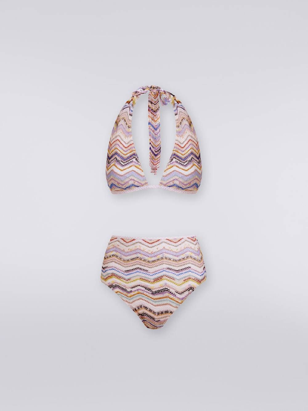 Missoni Bikini in crochet con lurex e slip a vita alta Offerta per la Festa della Mamma