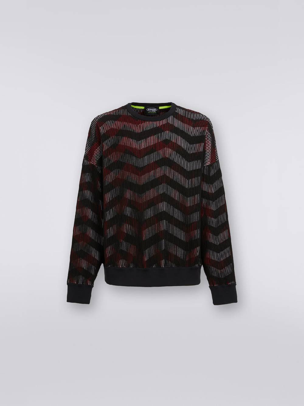 Missoni Maglione girocollo in misto cotone chevron in collaborazione con Mike Maignan Vendita calda