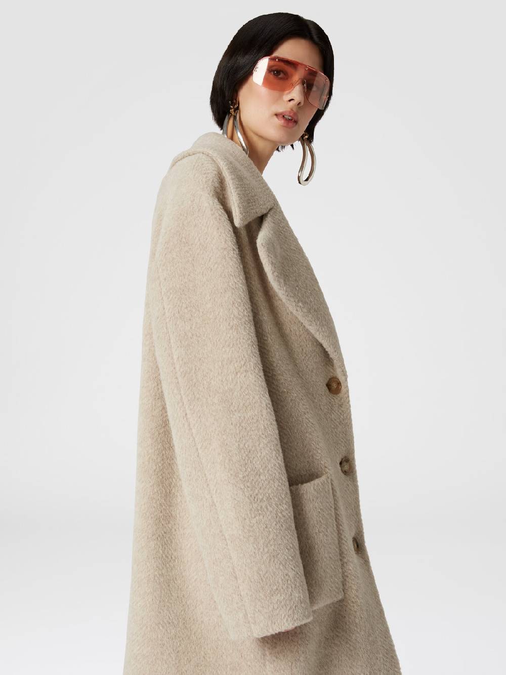 Missoni Cappotto lungo in misto alpaca Online Outlet