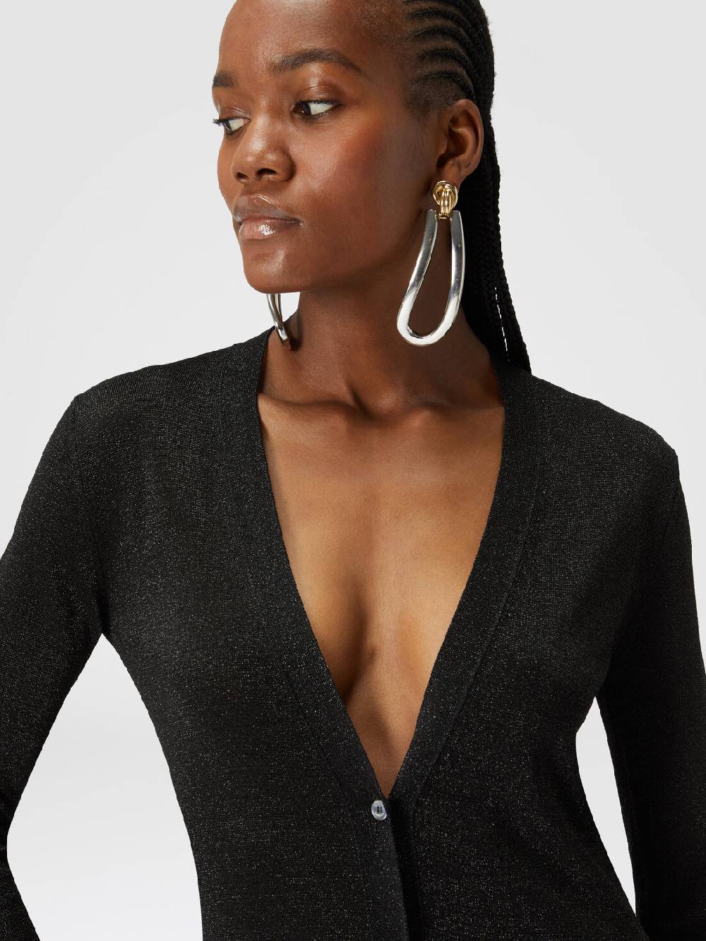 Missoni Cardigan lungo in viscosa effetto glitter Lightning offer